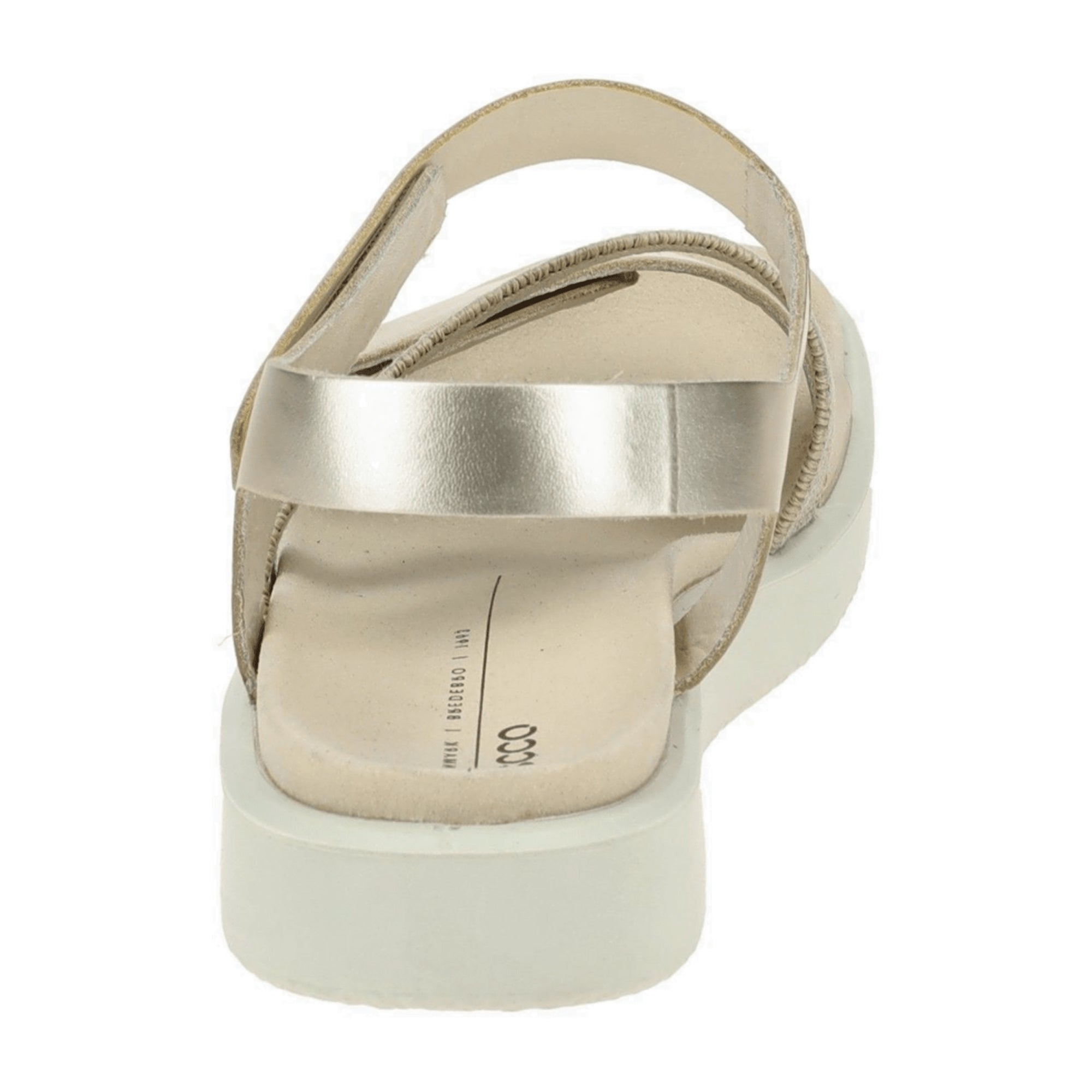 Ecco Flowt Women's Metallic Grey Sandals 273713 - Stylish & Comfortable
