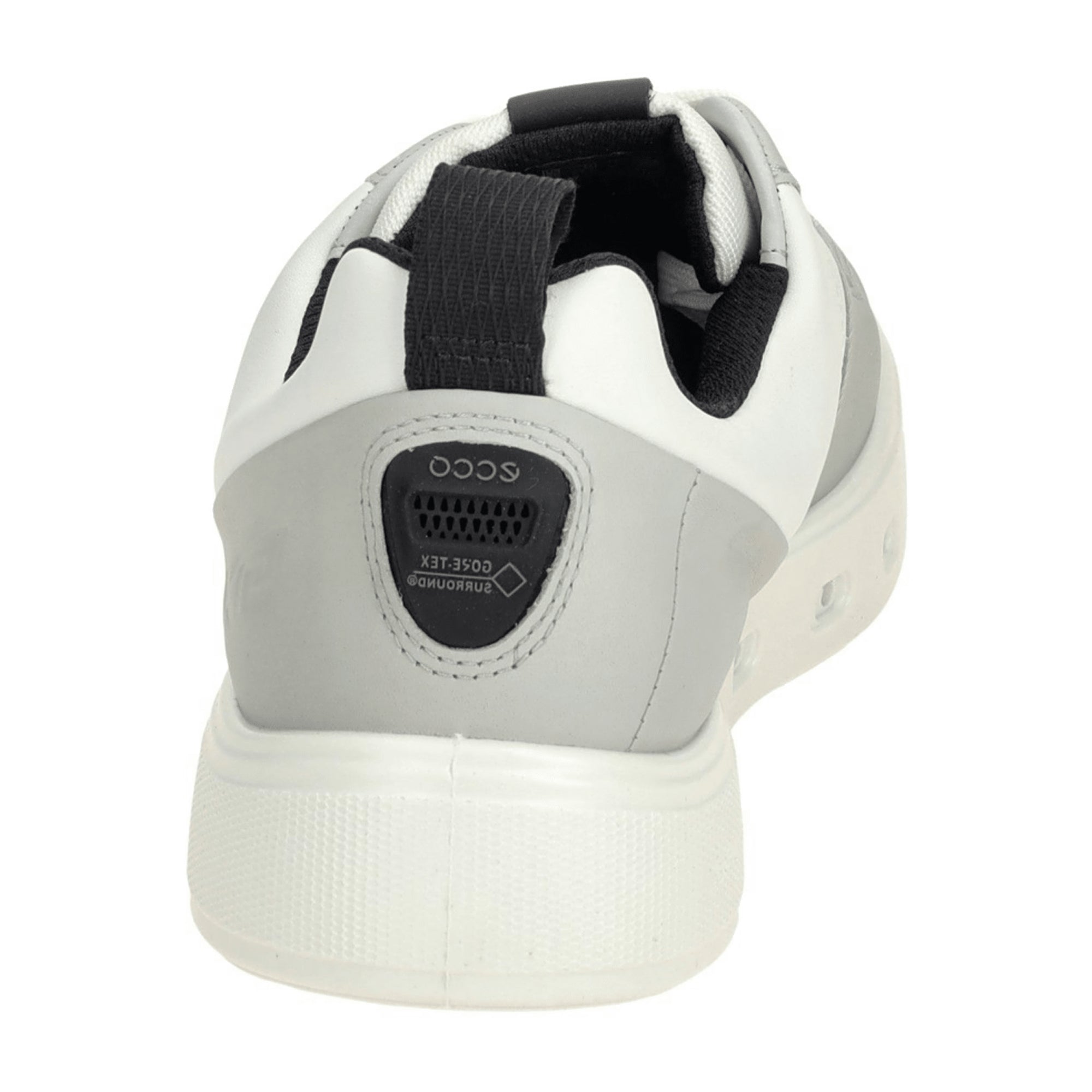 Ecco Street 720 Men's Shoes - Grey & White GORE-TEX Surround | Waterpr