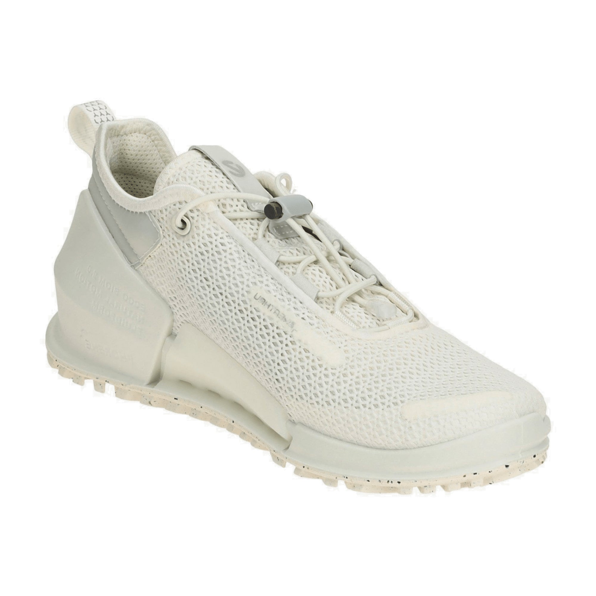 Ecco Biom Women's White Sneakers - Durable Sports Shoes for Active Lifestyle