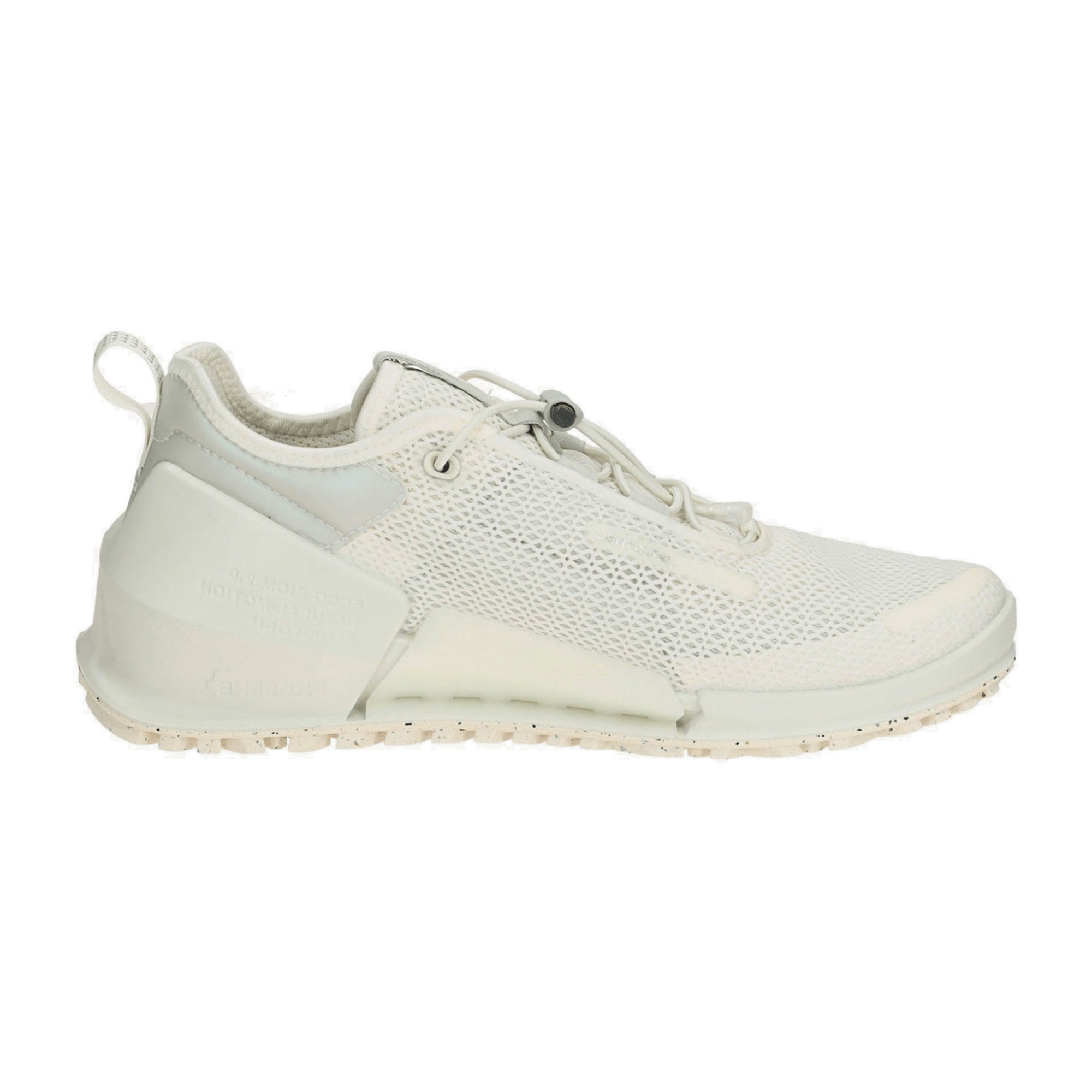 Ecco Biom Women's White Sneakers - Durable Sports Shoes for Active Lifestyle