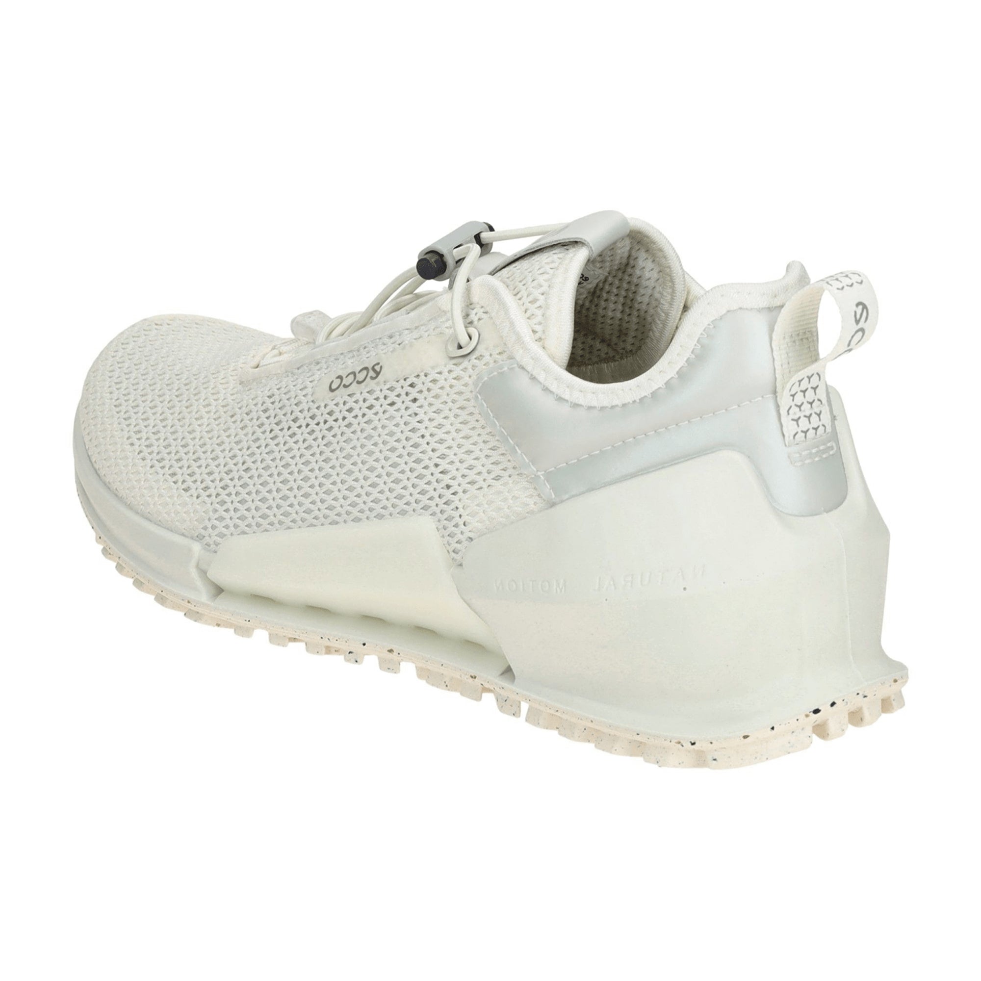 Ecco Biom Women's White Sneakers - Durable Sports Shoes for Active Lifestyle