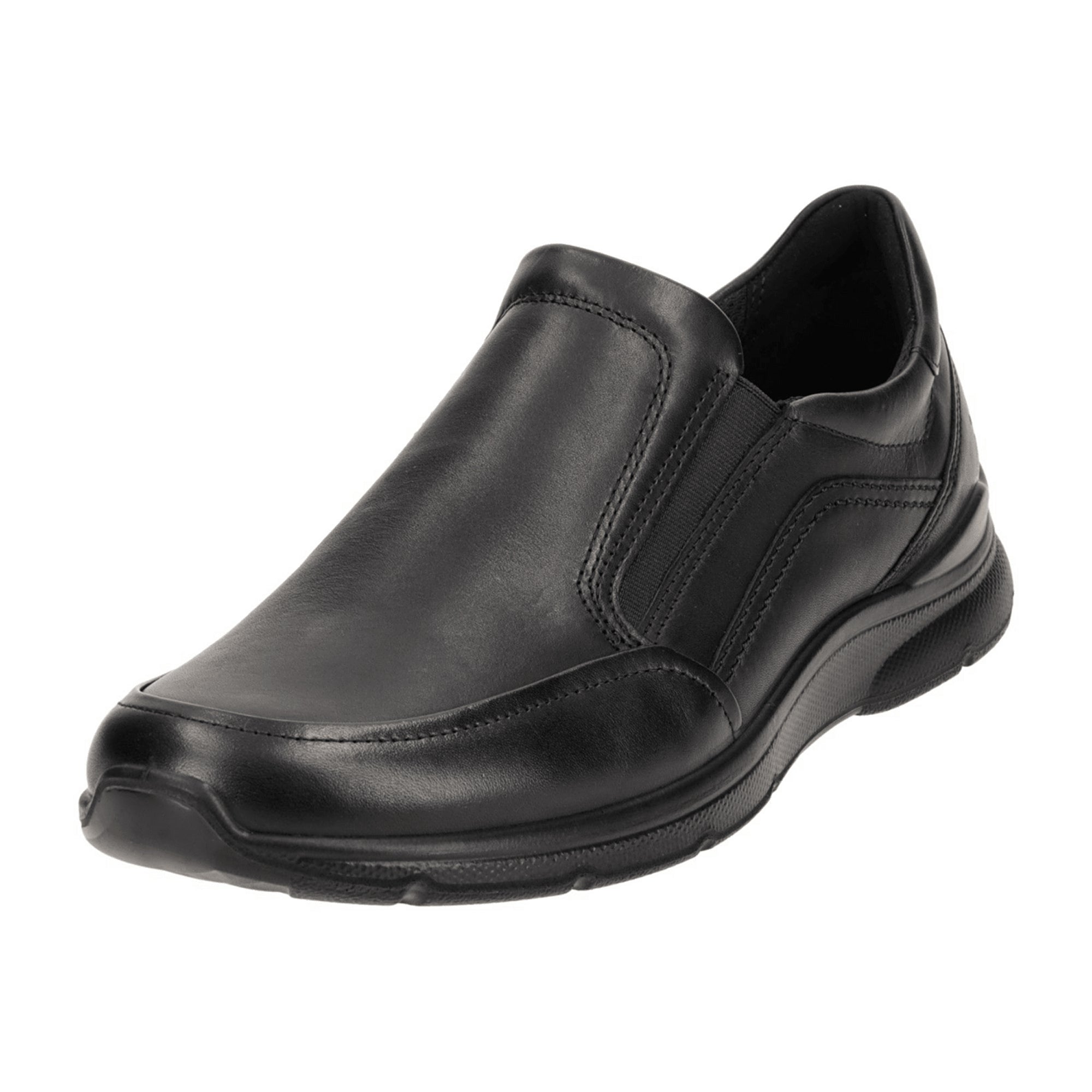 Ecco Irving Men's Black Slip-On Shoes - Comfort & Style