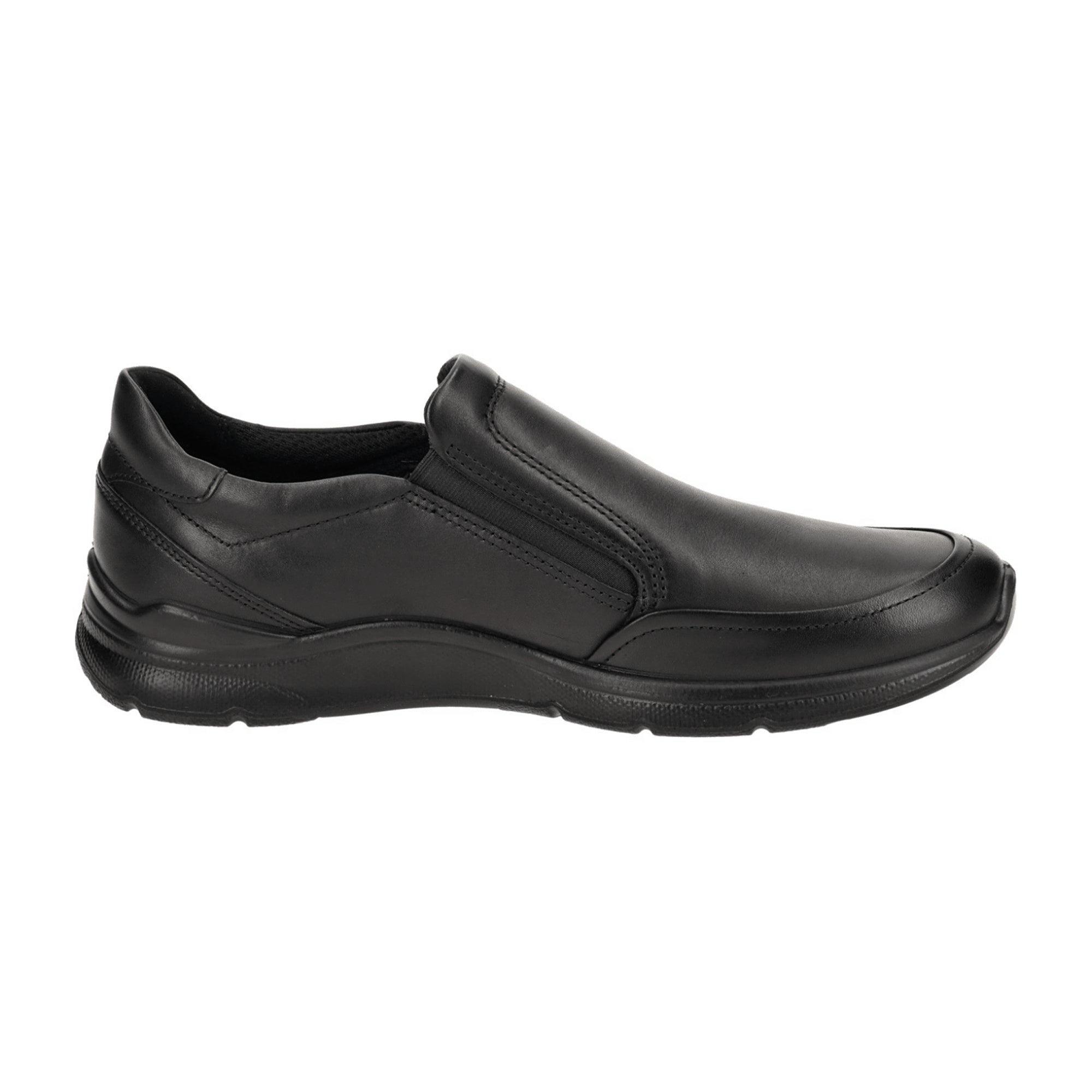 Ecco Irving Men's Black Slip-On Shoes - Comfort & Style