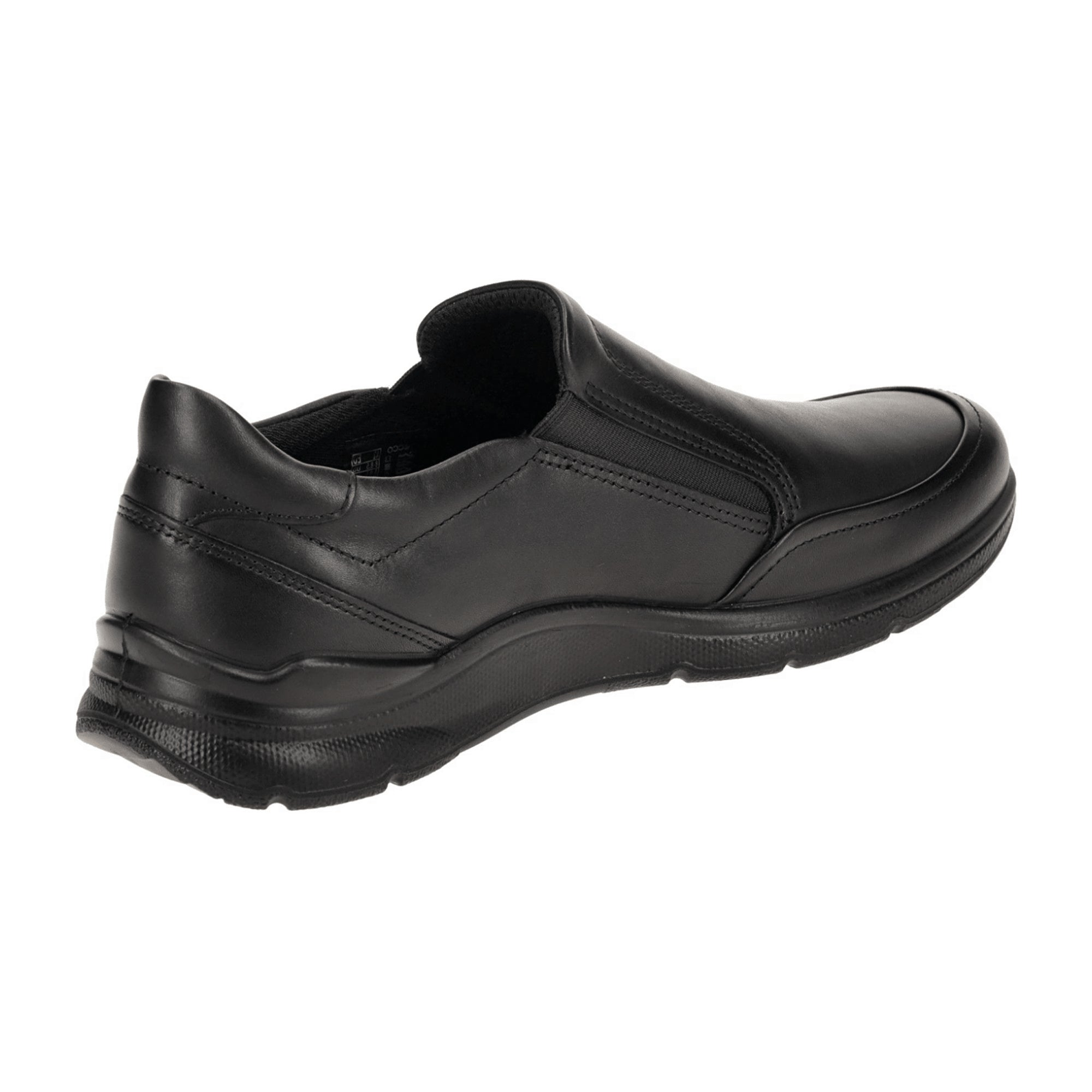 Ecco Irving Men's Black Slip-On Shoes - Comfort & Style