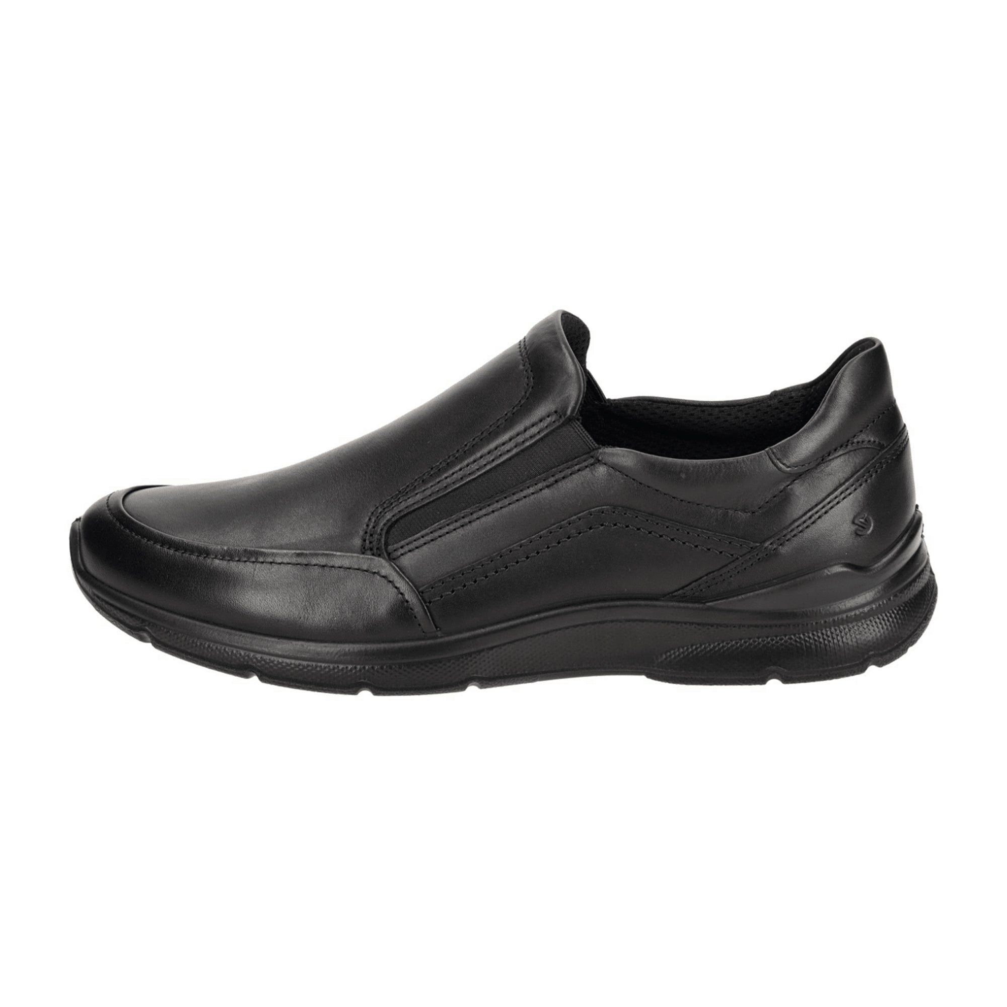 Ecco Irving Men's Black Slip-On Shoes - Comfort & Style
