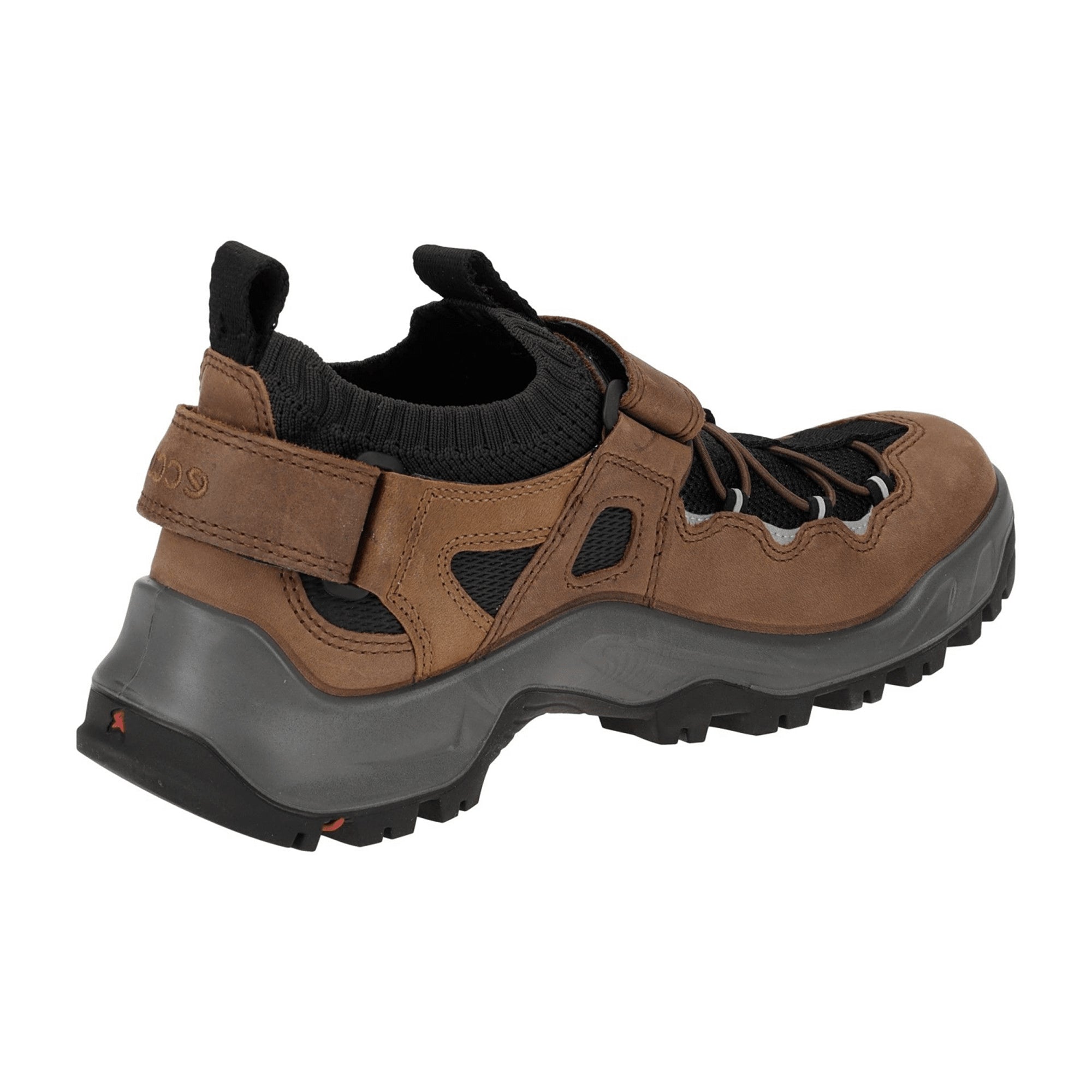 Ecco Offroad Men's Walking Sandals 822334 - Durable Outdoor Klett Shoes in Brown