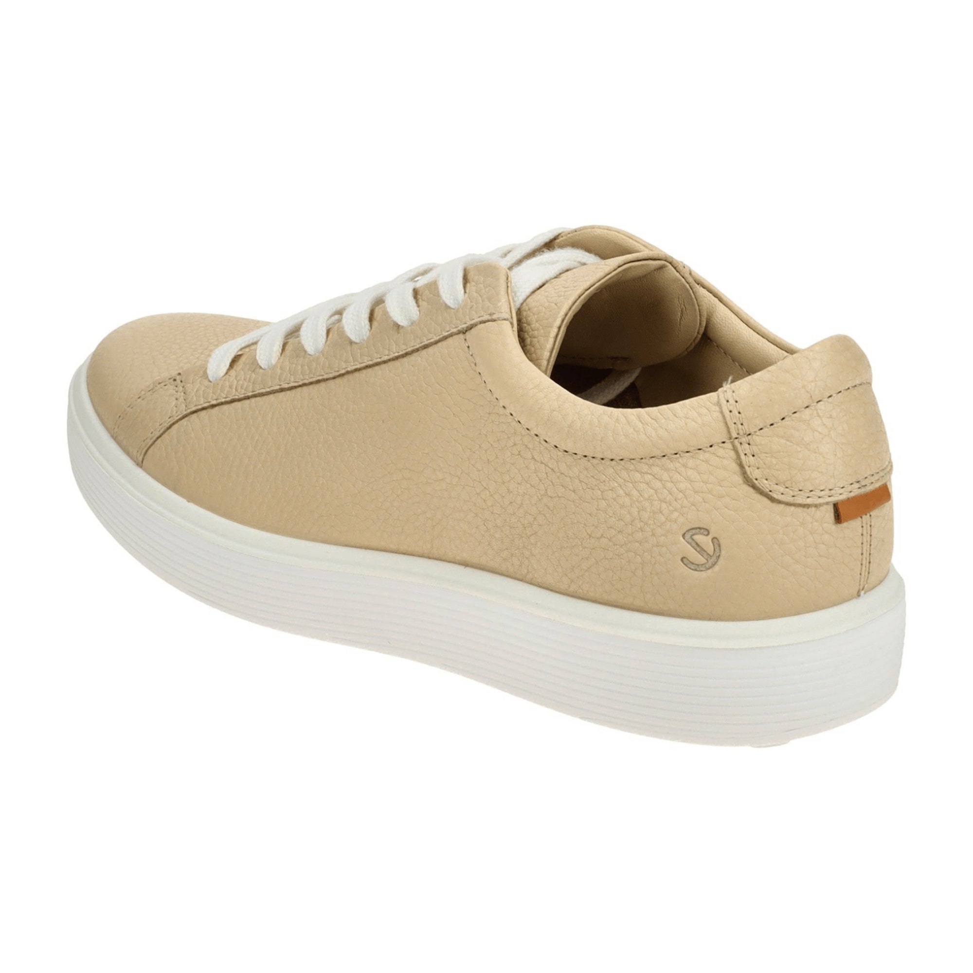 Ecco Soft 60 Men's Sneakers in Beige Sand | Durable & Stylish Footwear