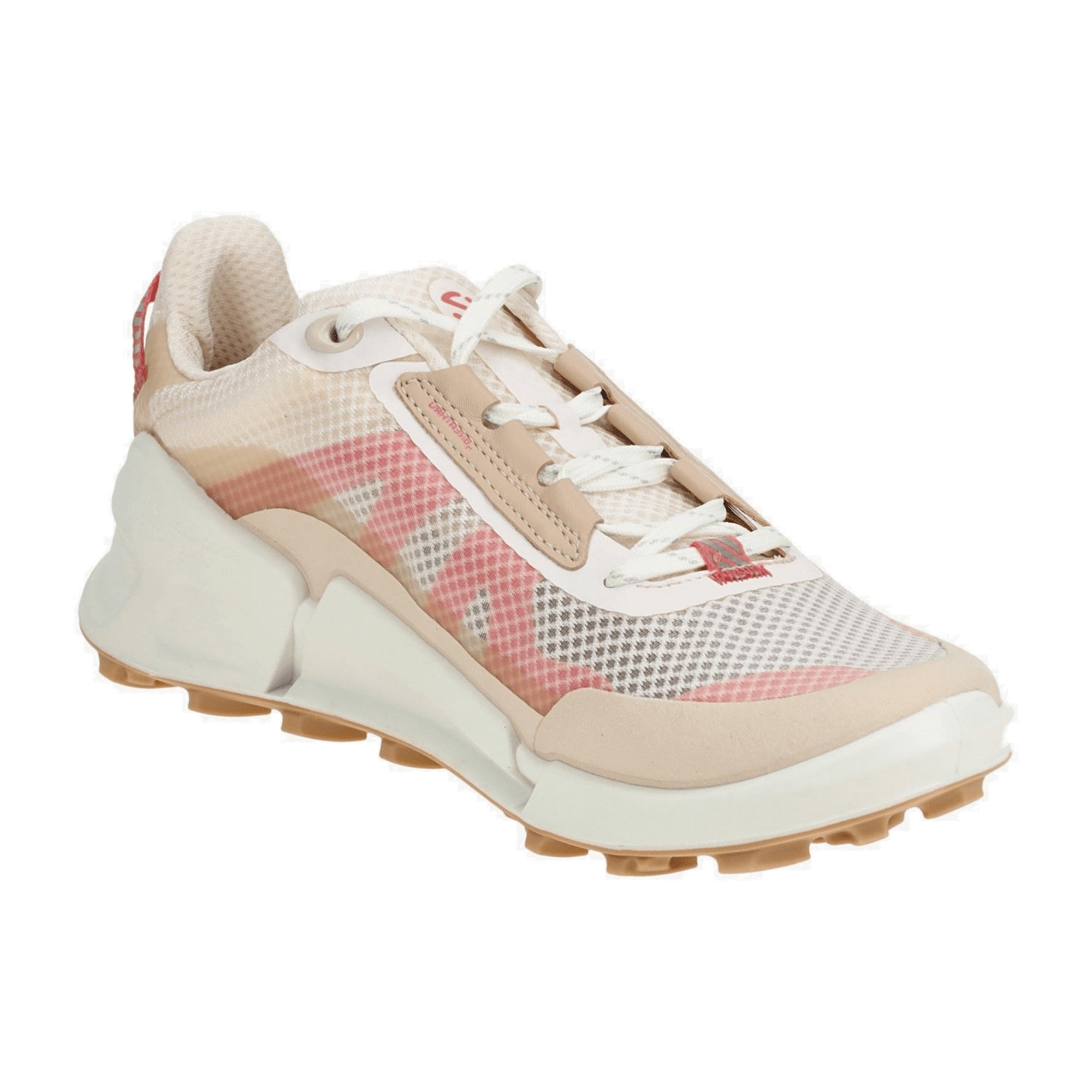 Ecco Biom X Mountain Women's Sneakers, Durable Outdoor Shoes in Rose Pink - 823853