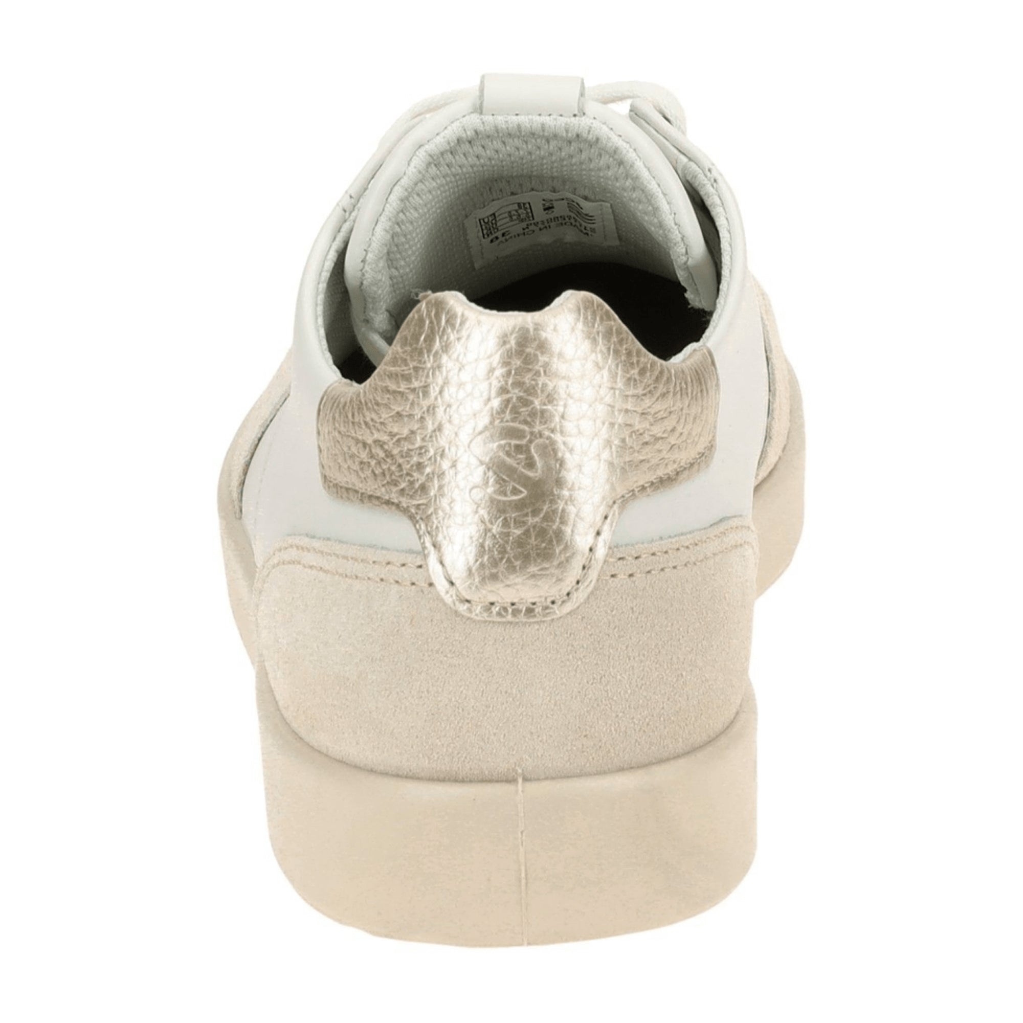 Ecco Street Lite Women's Sneakers - Durable & Stylish Casual Shoes in White/Beige, Model 212853