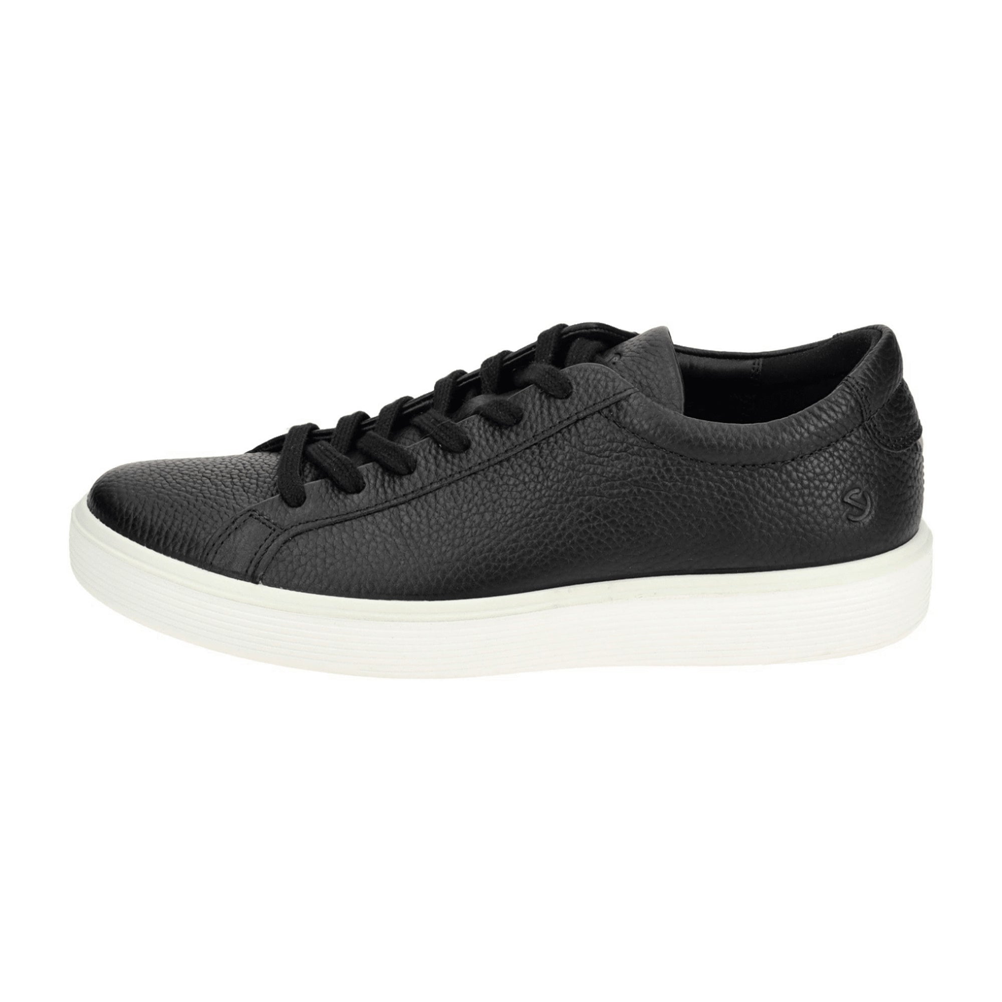 Ecco SOFT 60 M Men's Black Leather Shoes - Comfort & Style