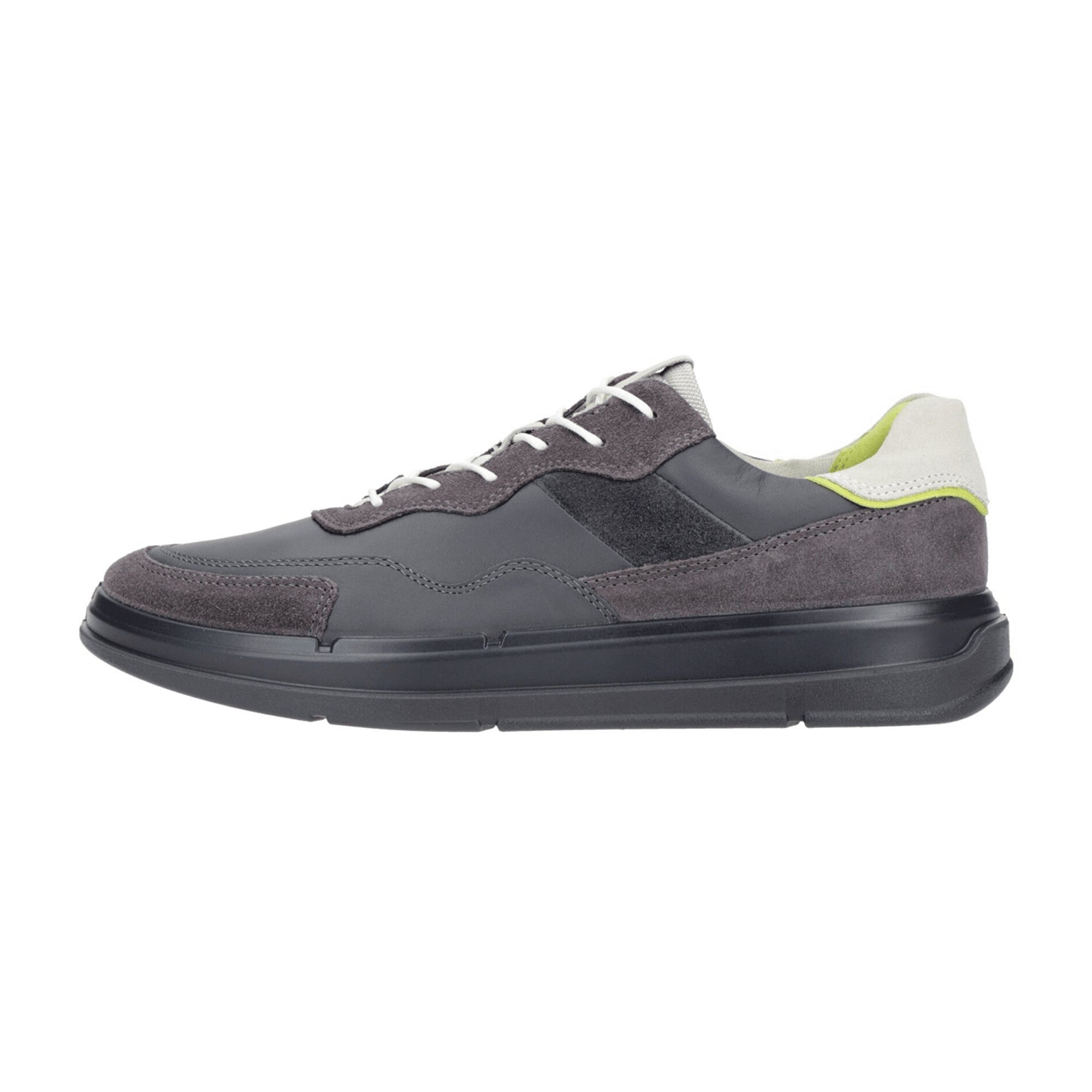 Ecco Men's Stylish Grey Shoes - Durable & Comfortable Footwear for Everyday Wear