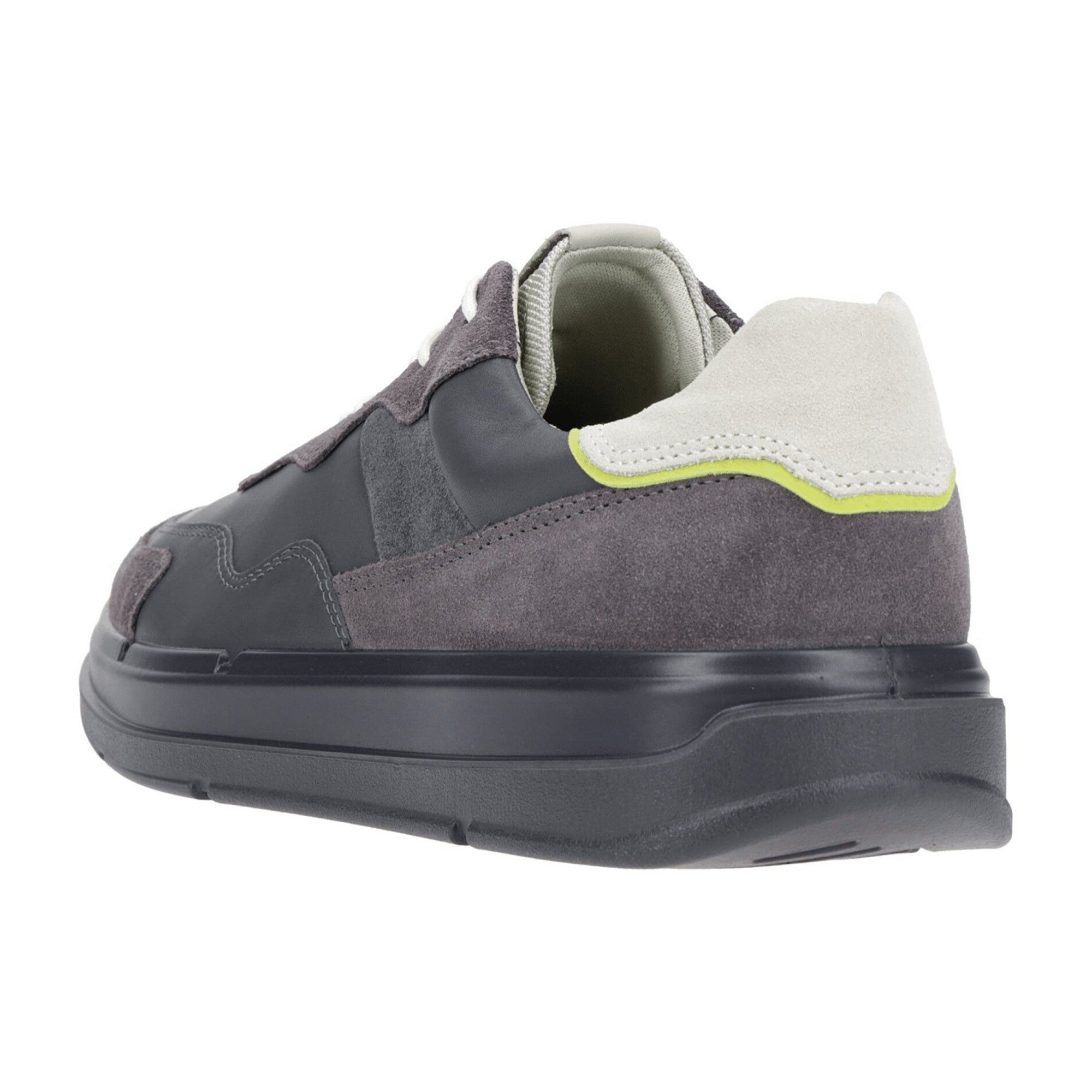 Ecco Men's Stylish Grey Shoes - Durable & Comfortable Footwear for Everyday Wear