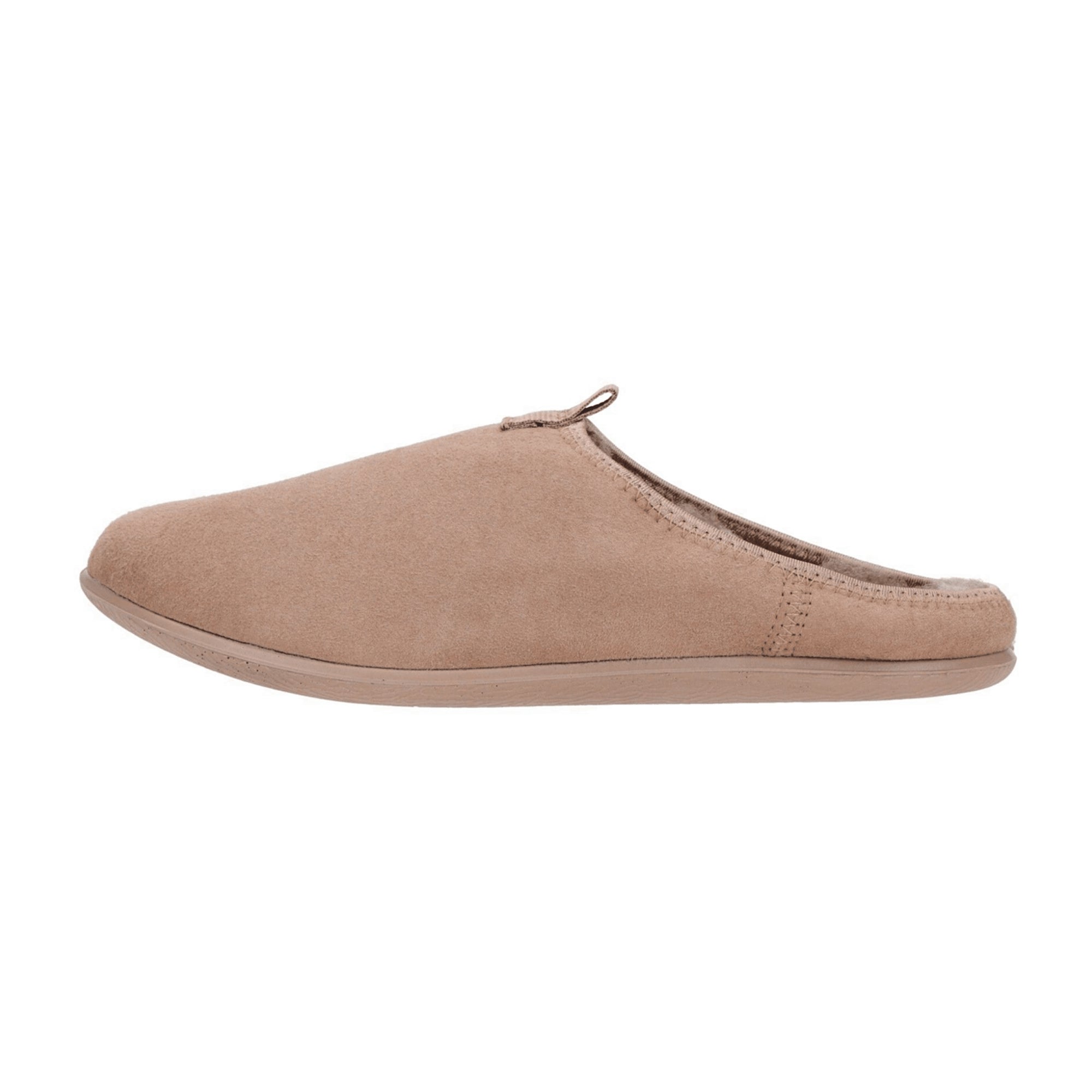 Ecco Easy Women's Warm-Lined Slippers in Light Brown