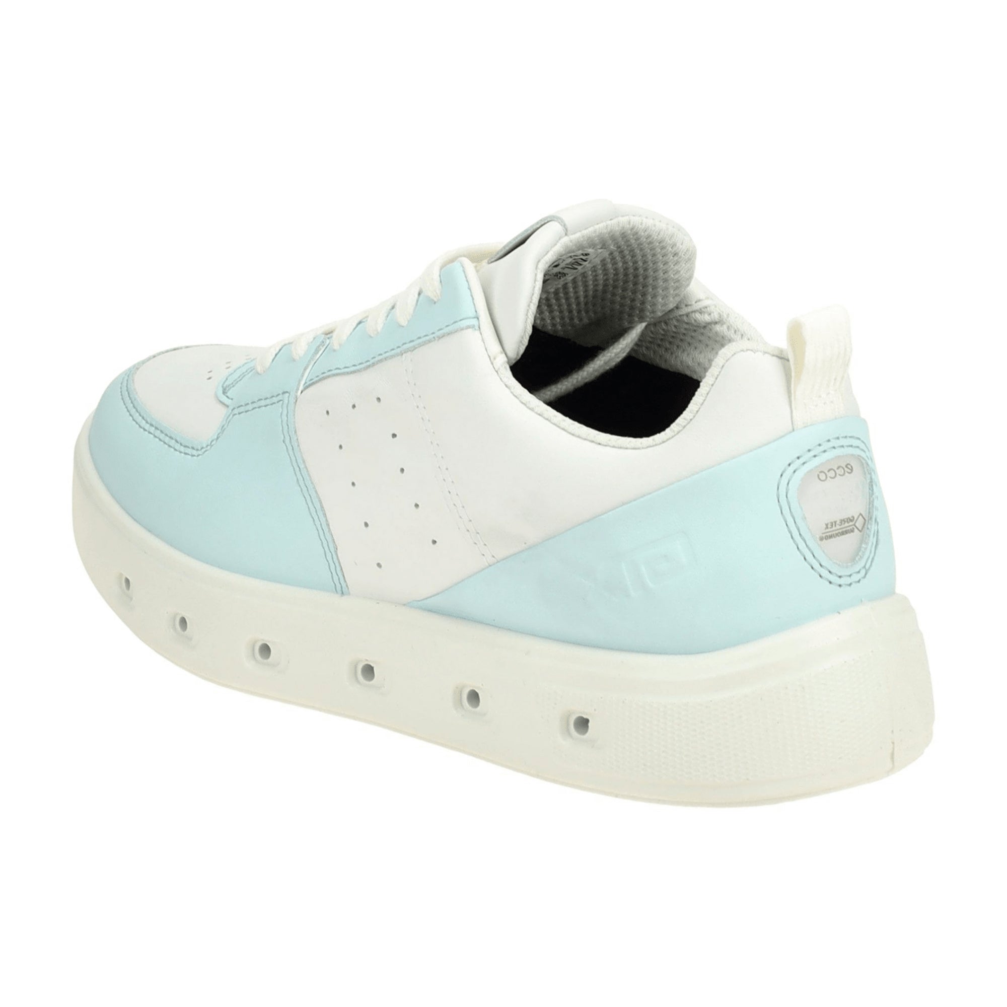 Ecco Street 720 Women's Light Blue Shoes - GORE-TEX Surround, Durable and Stylish, 209713