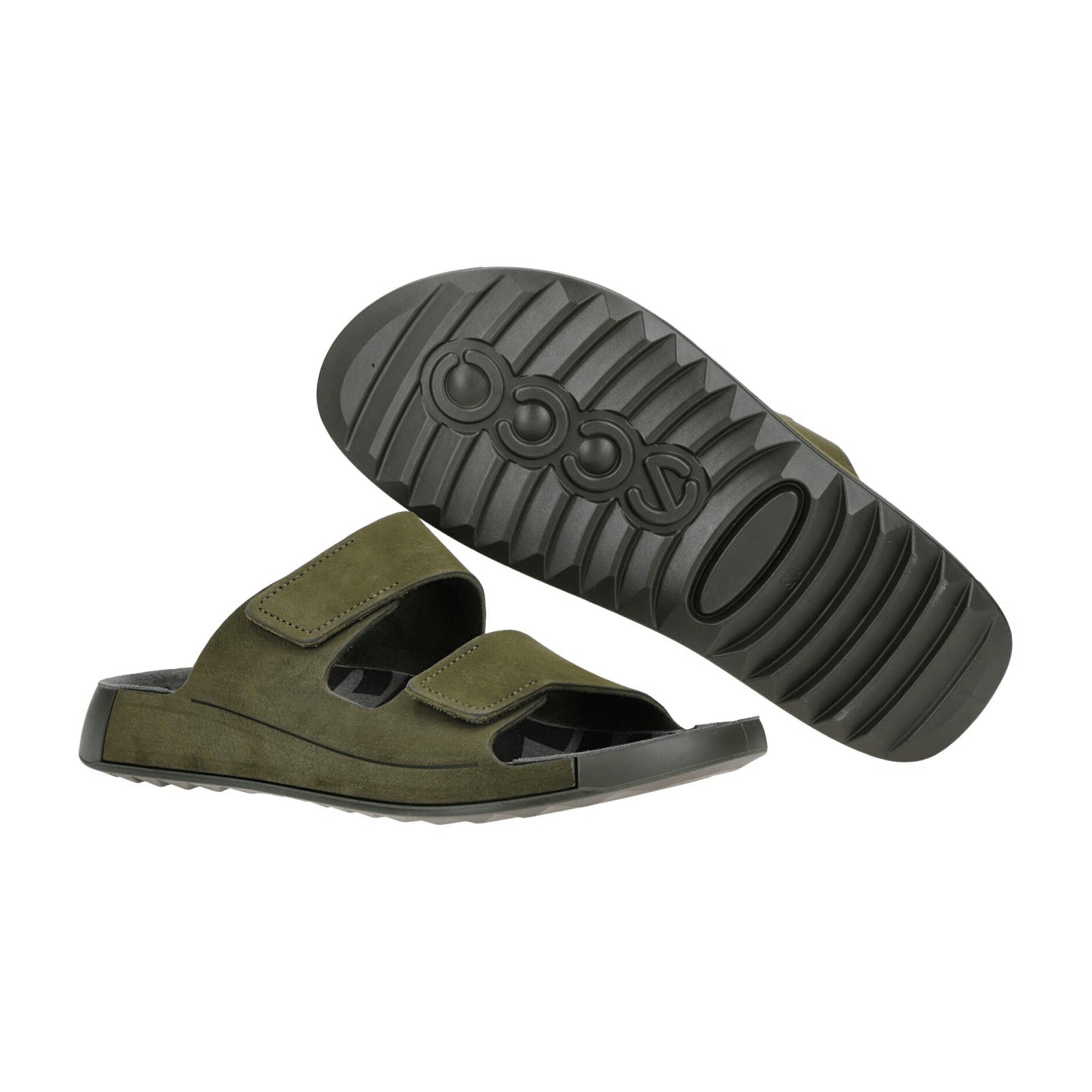 Ecco 2nd Cozmo M Men's Sandals in Grape Leaf Green - Stylish & Durable