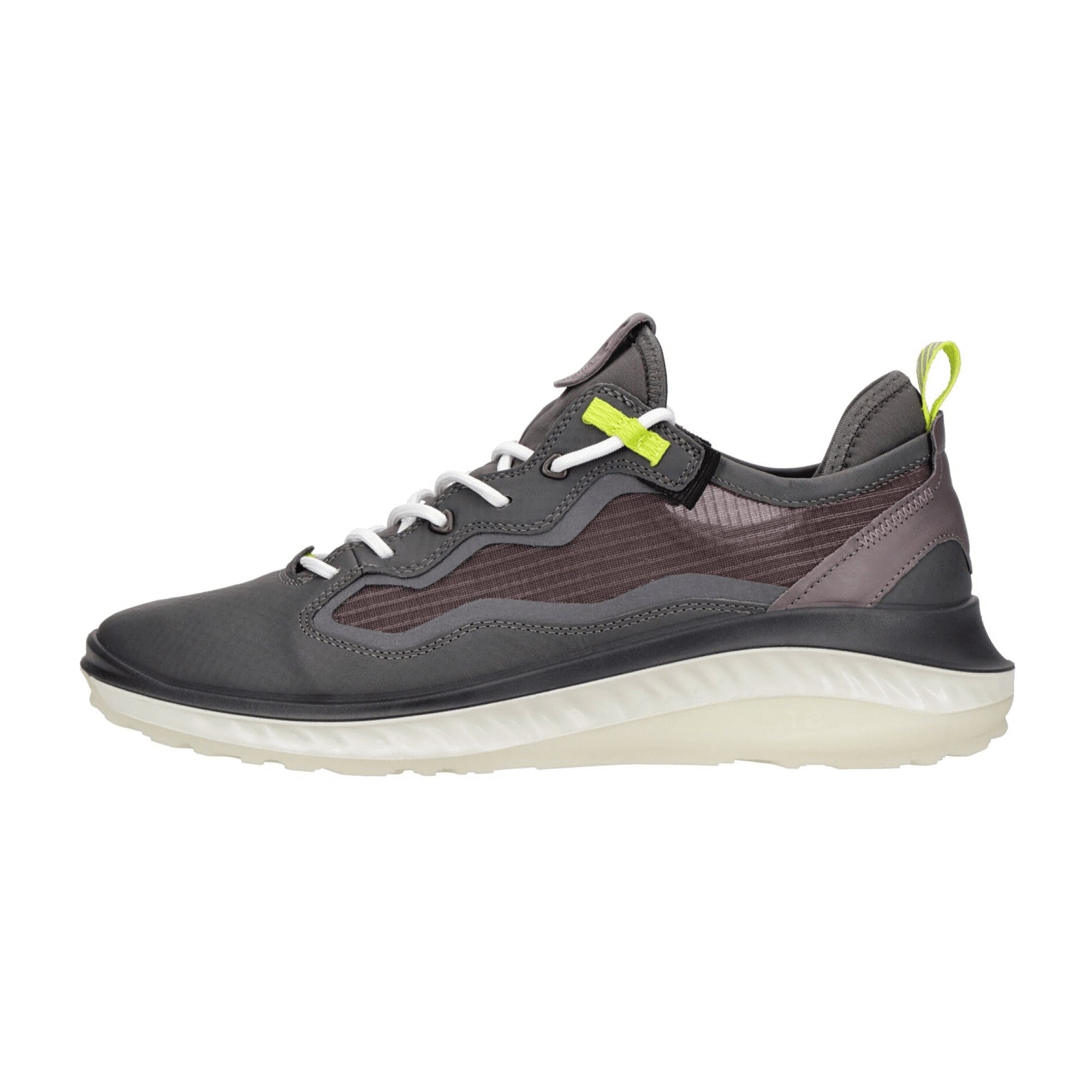 Ecco ST.360 Men's Sneakers - Durable & Stylish Dark Grey Athletic Shoes, Model 821324