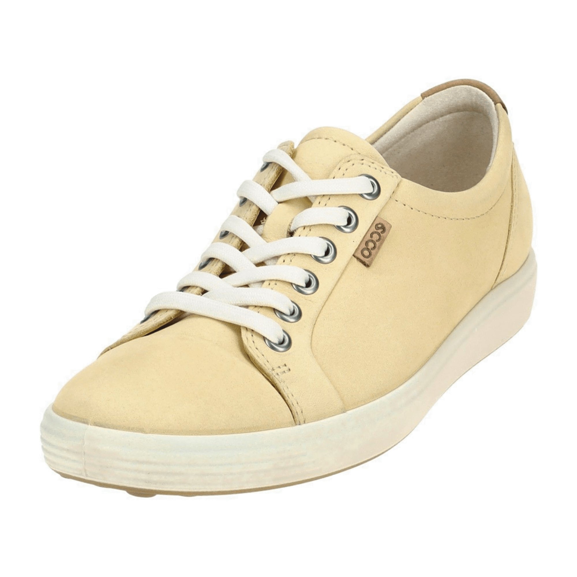 Ecco Soft Women's Yellow Sneakers Durable and Stylish Footwear for