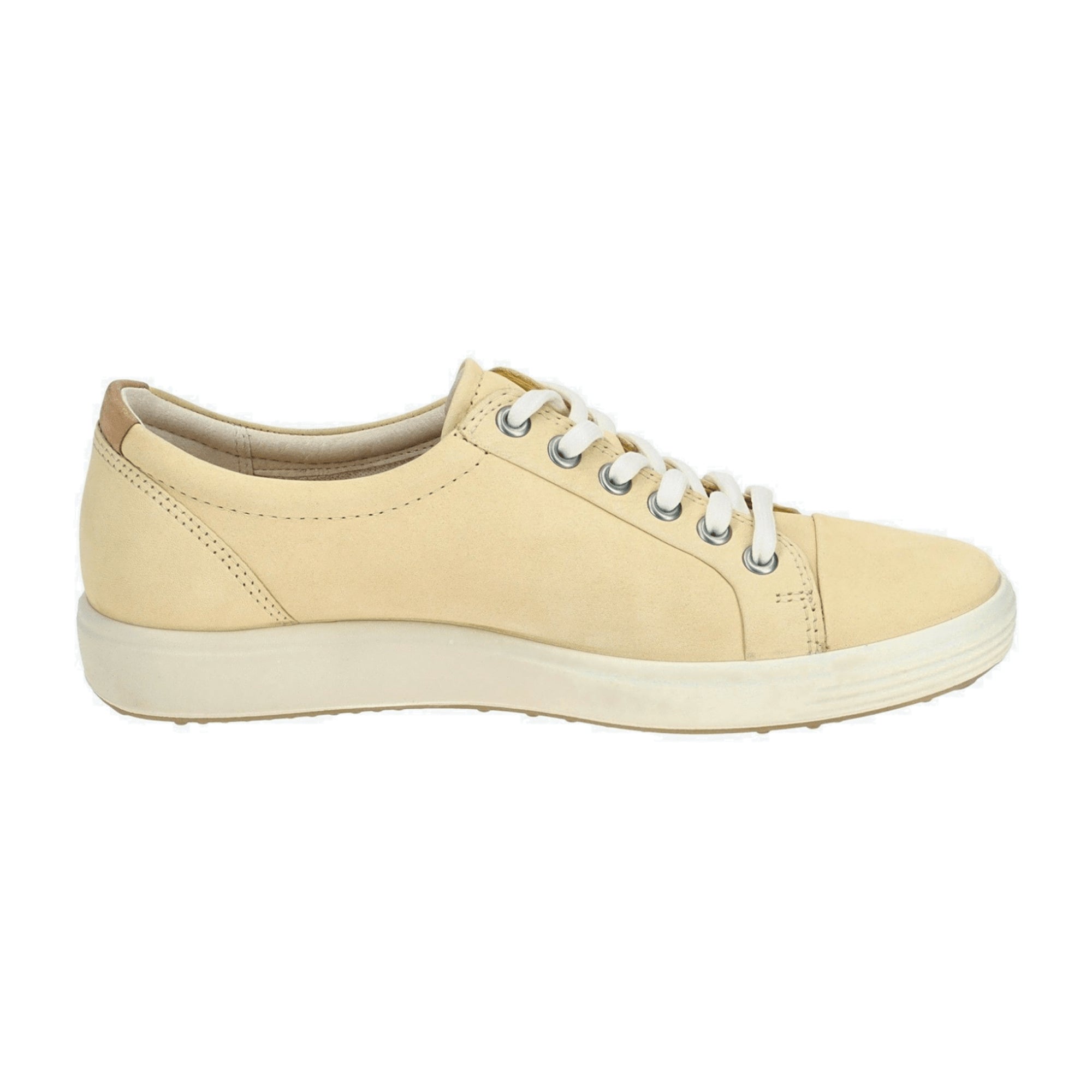 Ecco Soft 7 Women's Yellow Sneakers - Durable and Stylish Footwear for Young Adults (Model 430003)