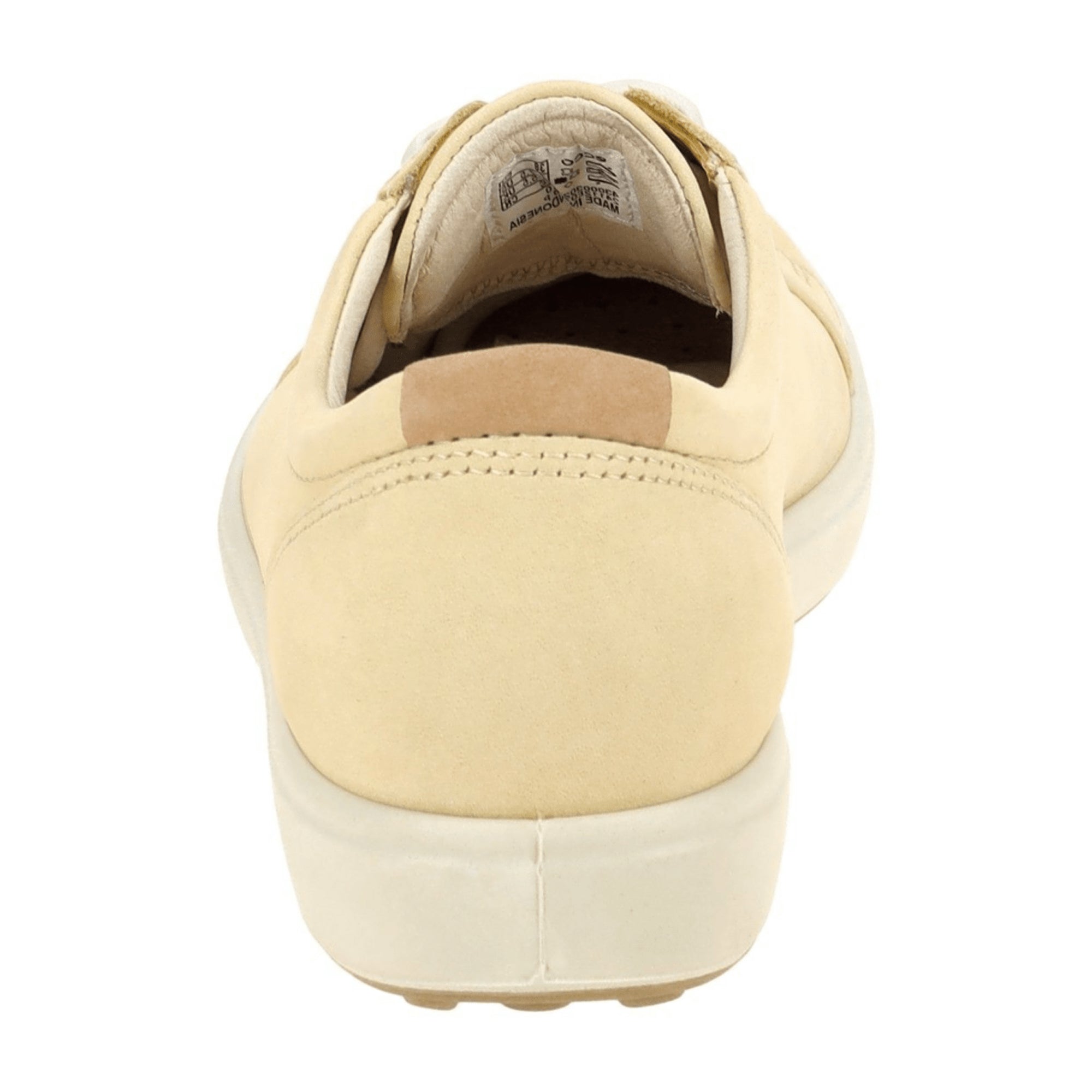 Ecco Soft 7 Women's Yellow Sneakers - Durable and Stylish Footwear for Young Adults (Model 430003)