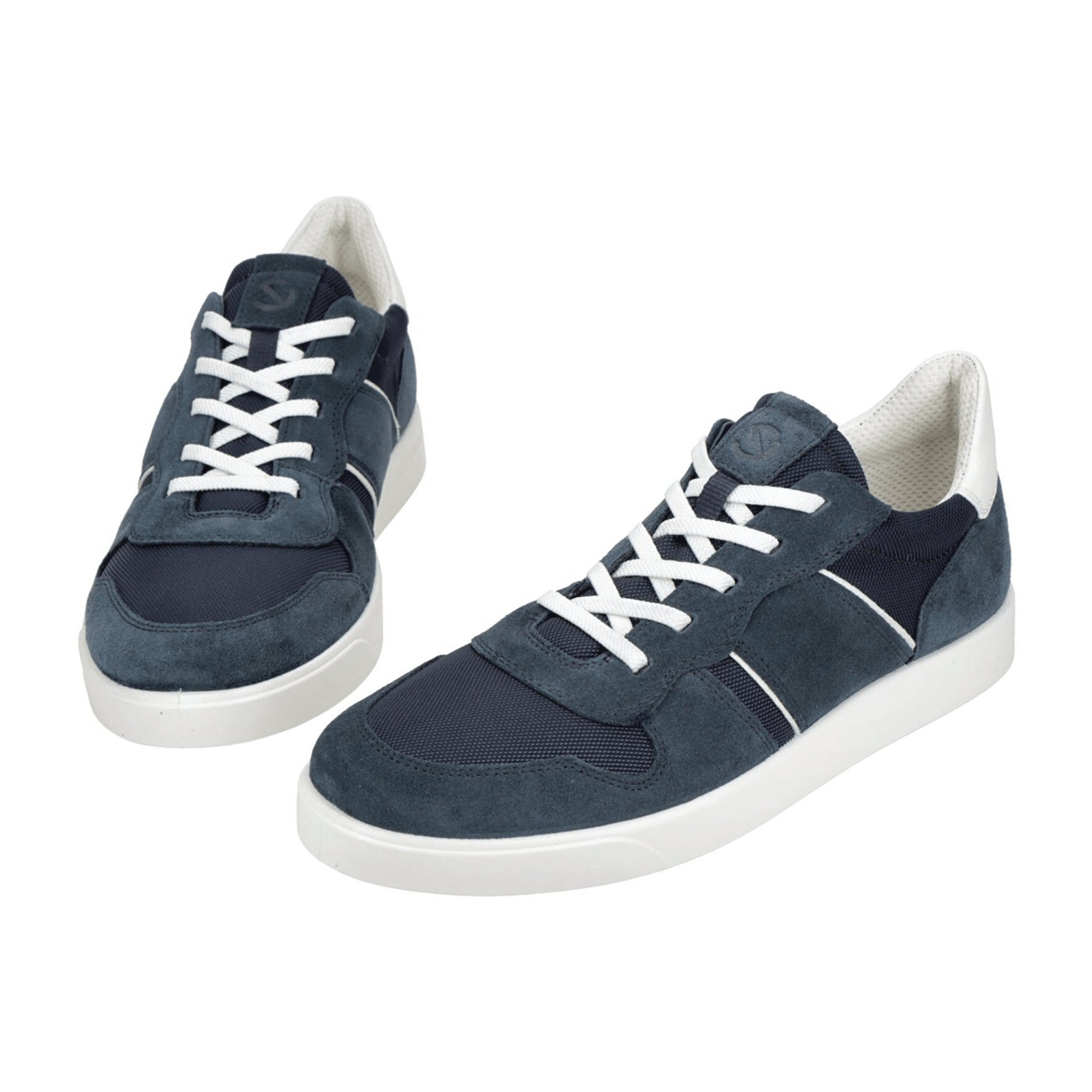 Ecco Men's Blue Casual Sneakers | Stylish & Durable