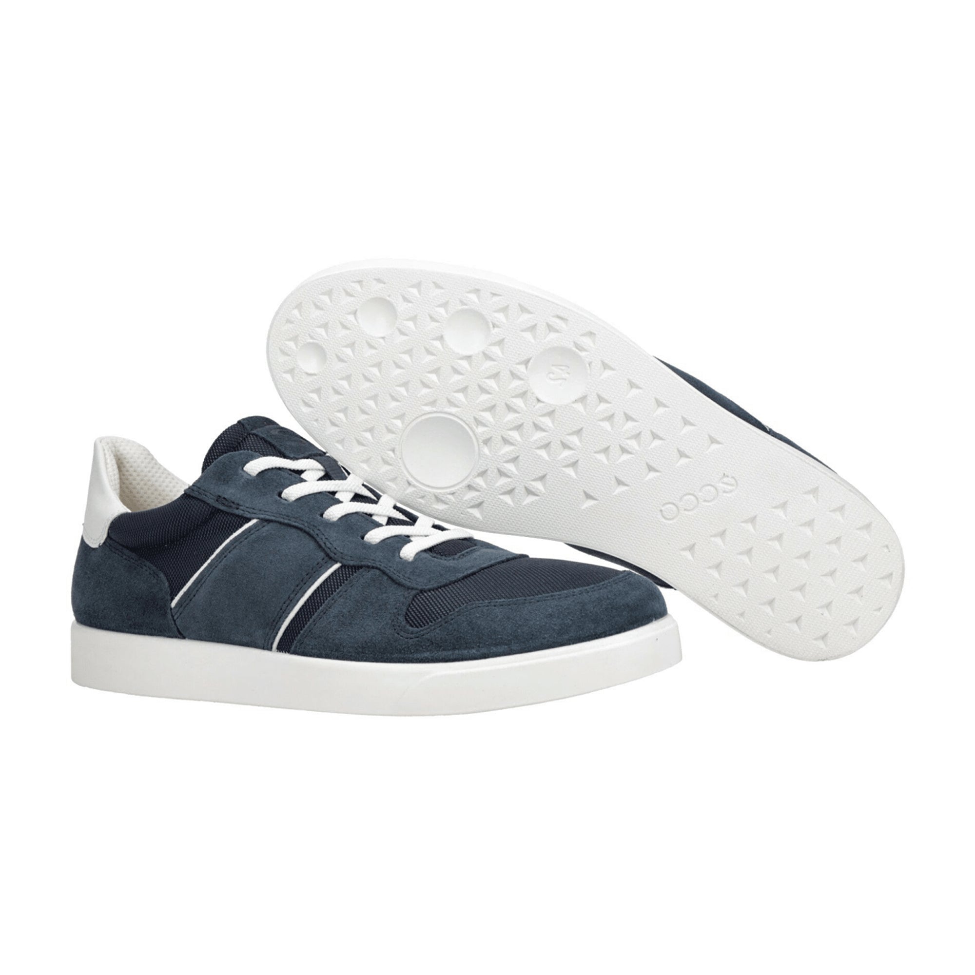 Ecco Men's Blue Casual Sneakers | Stylish & Durable