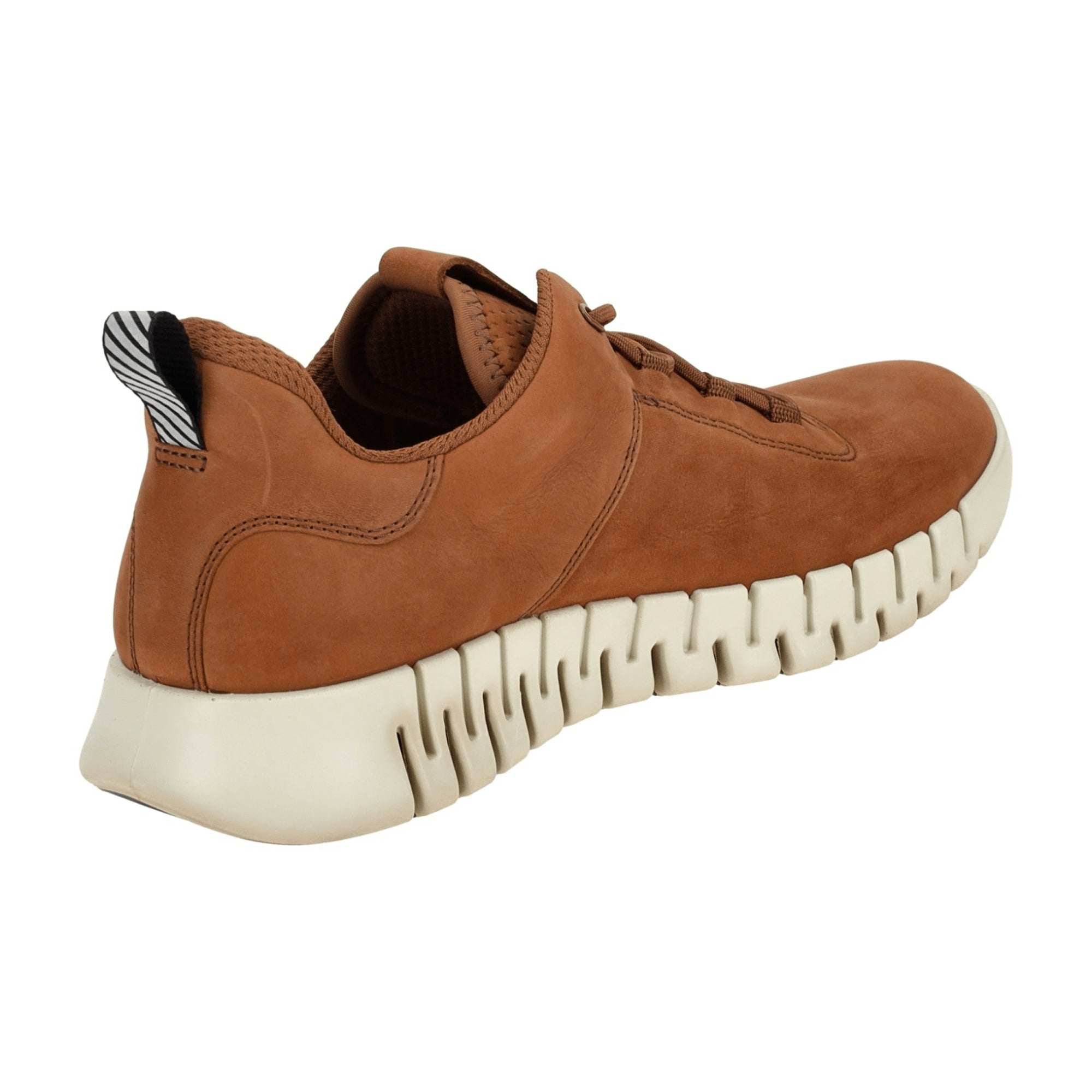 Ecco Gruuv Men's Brown Mink Sneakers 525204 | Stylish & Durable Casual Shoes for Women