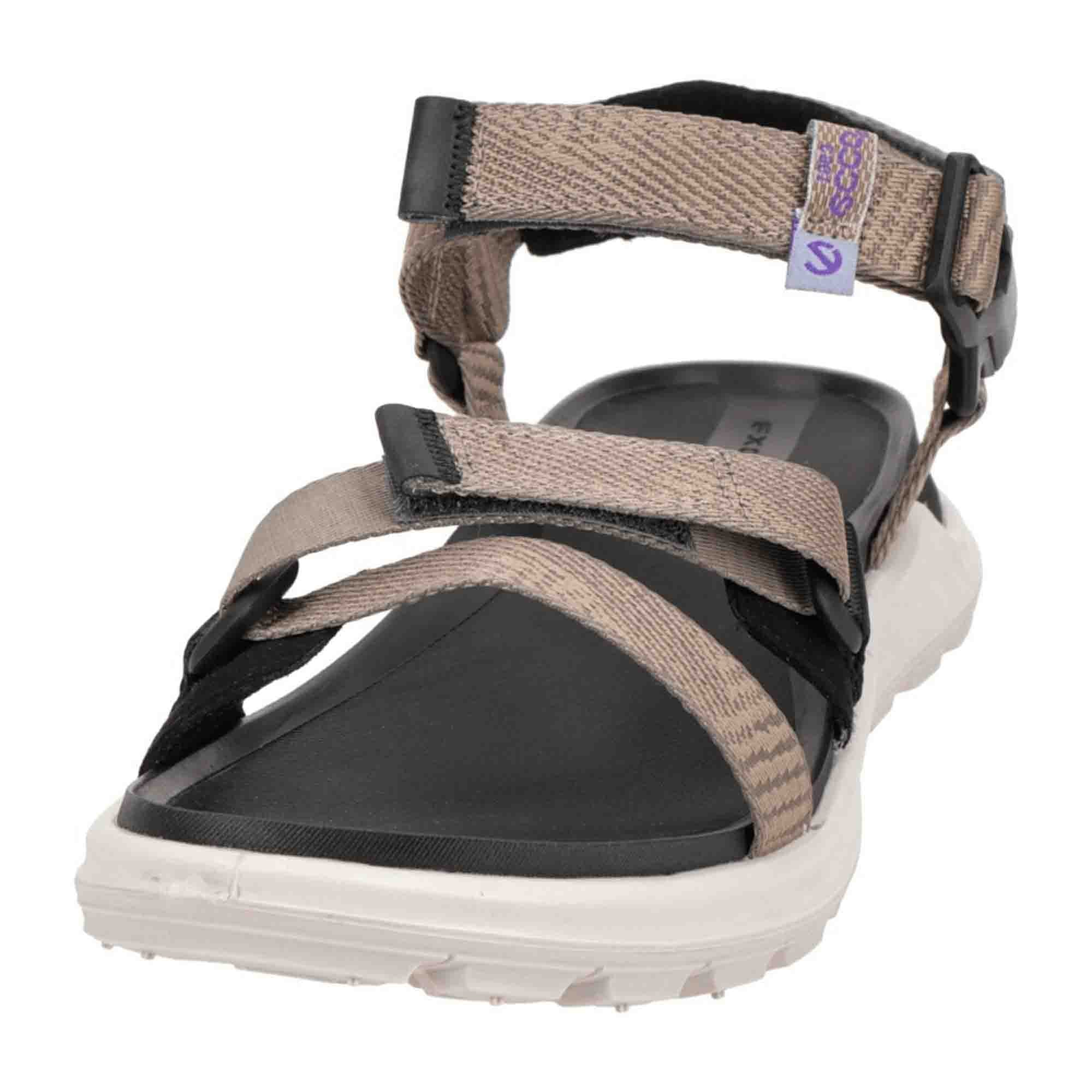 Ecco EXOWRAP Women's Sandal in Brown – Stylish & Durable