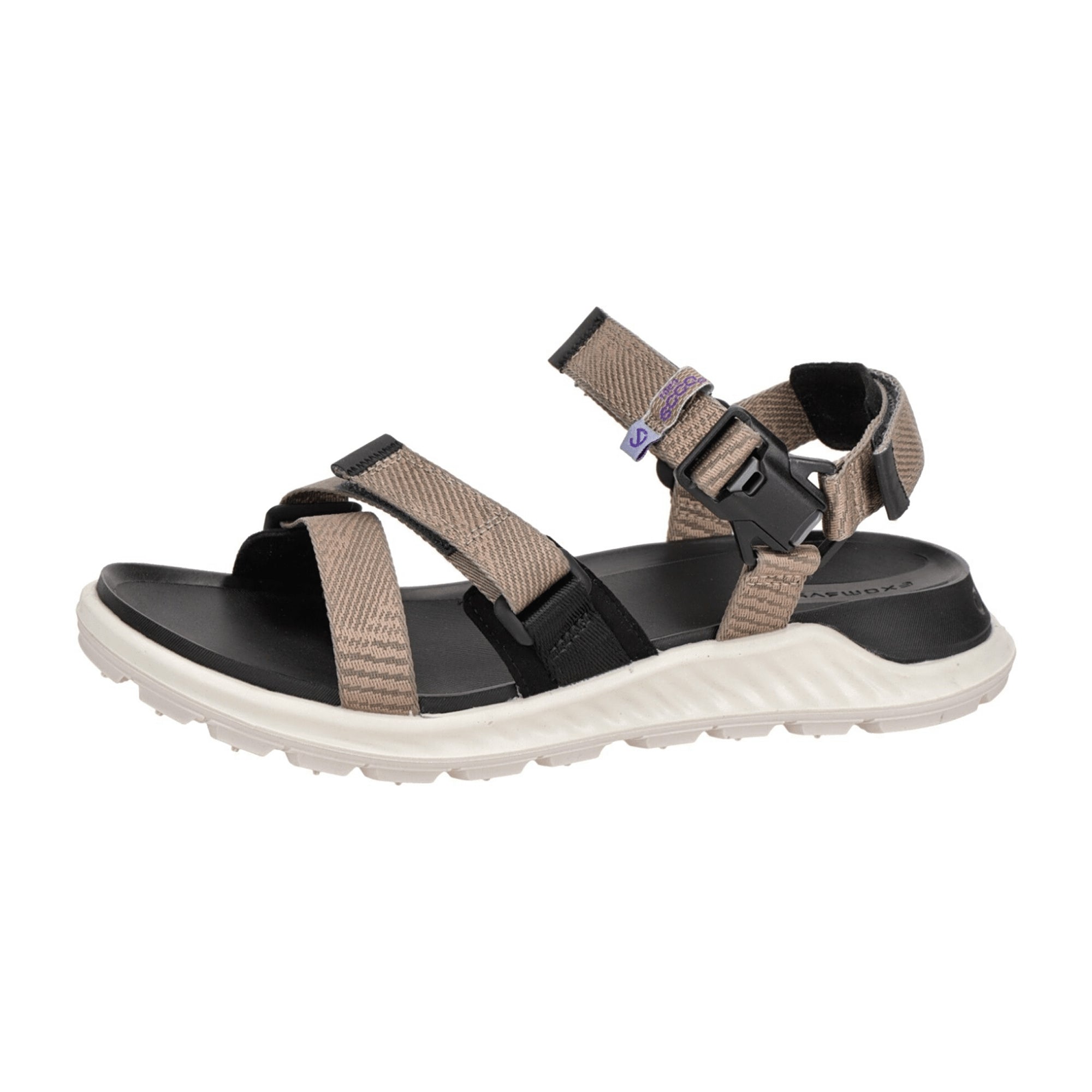 Ecco EXOWRAP Women's Sandal in Brown – Stylish & Durable