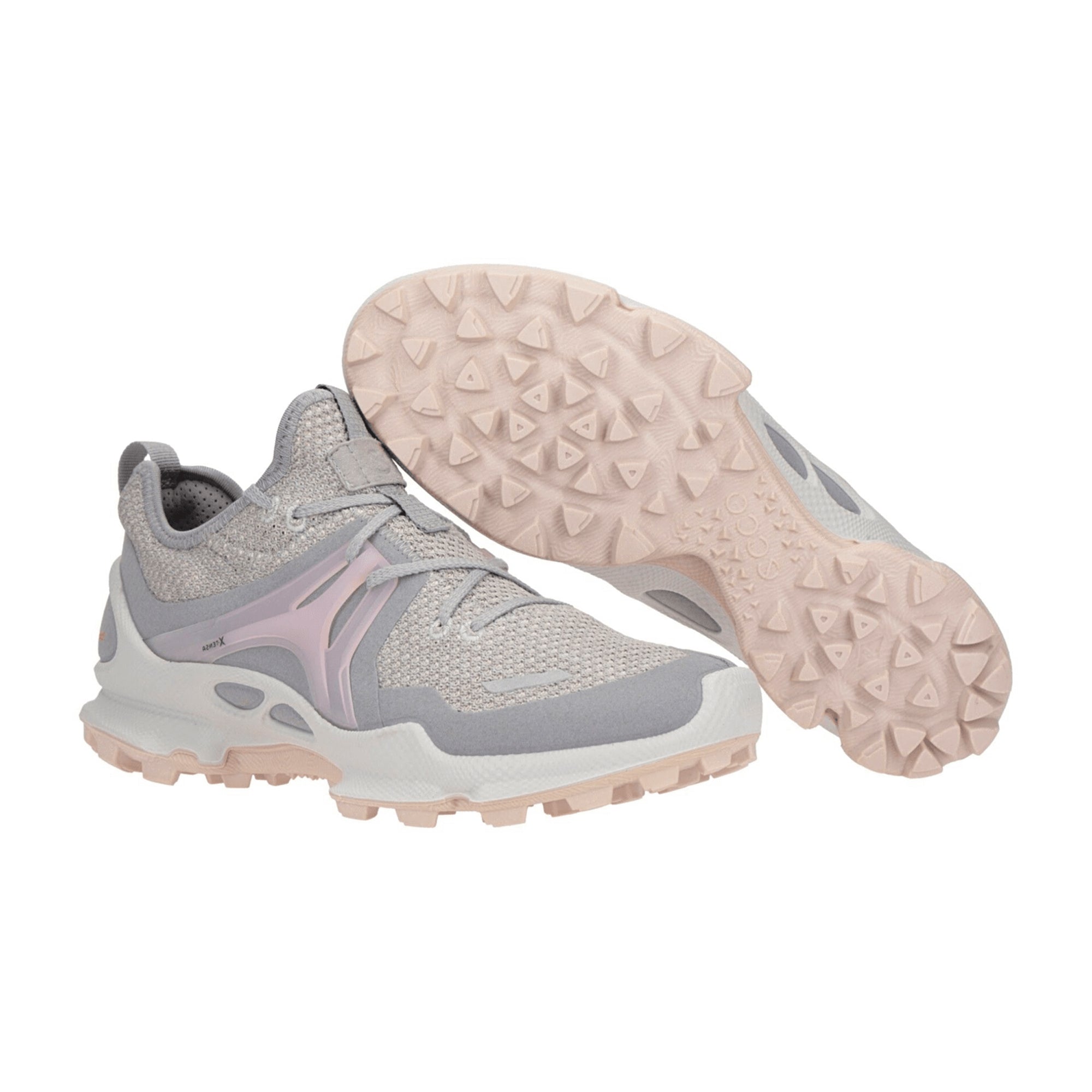 Ecco Biom C-Trail Women's Hiking Shoes - Durable & Stylish in Silver Grey | Model 803173 - Bartel-Shop