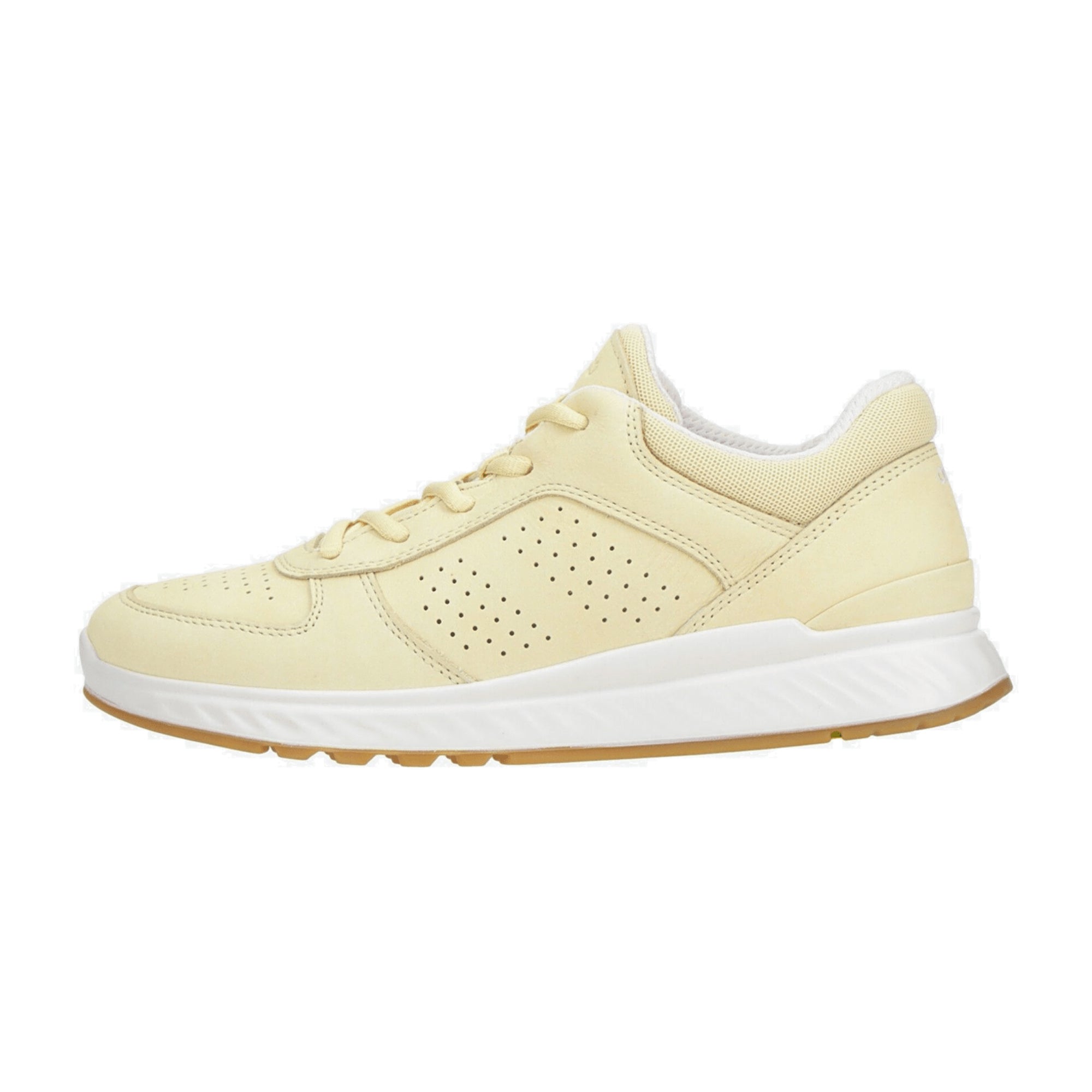 Ecco Exostride Women's Walking Shoes in Vibrant Yellow - Durable Comfort Footwear #835313