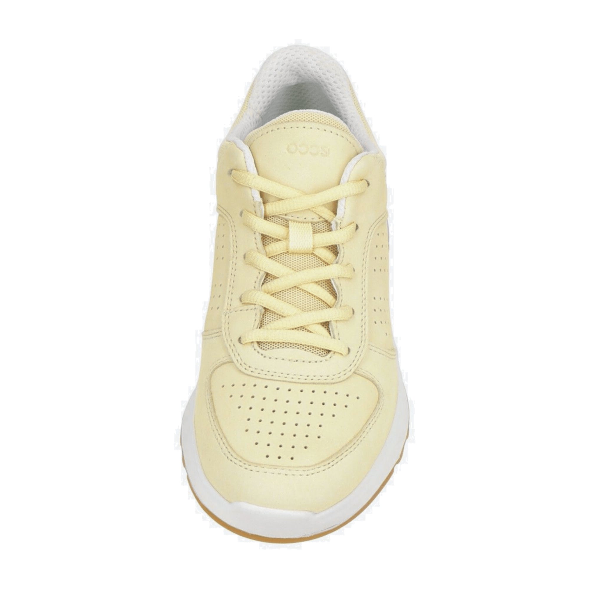 Ecco Exostride Women's Walking Shoes in Vibrant Yellow - Durable Comfort Footwear #835313