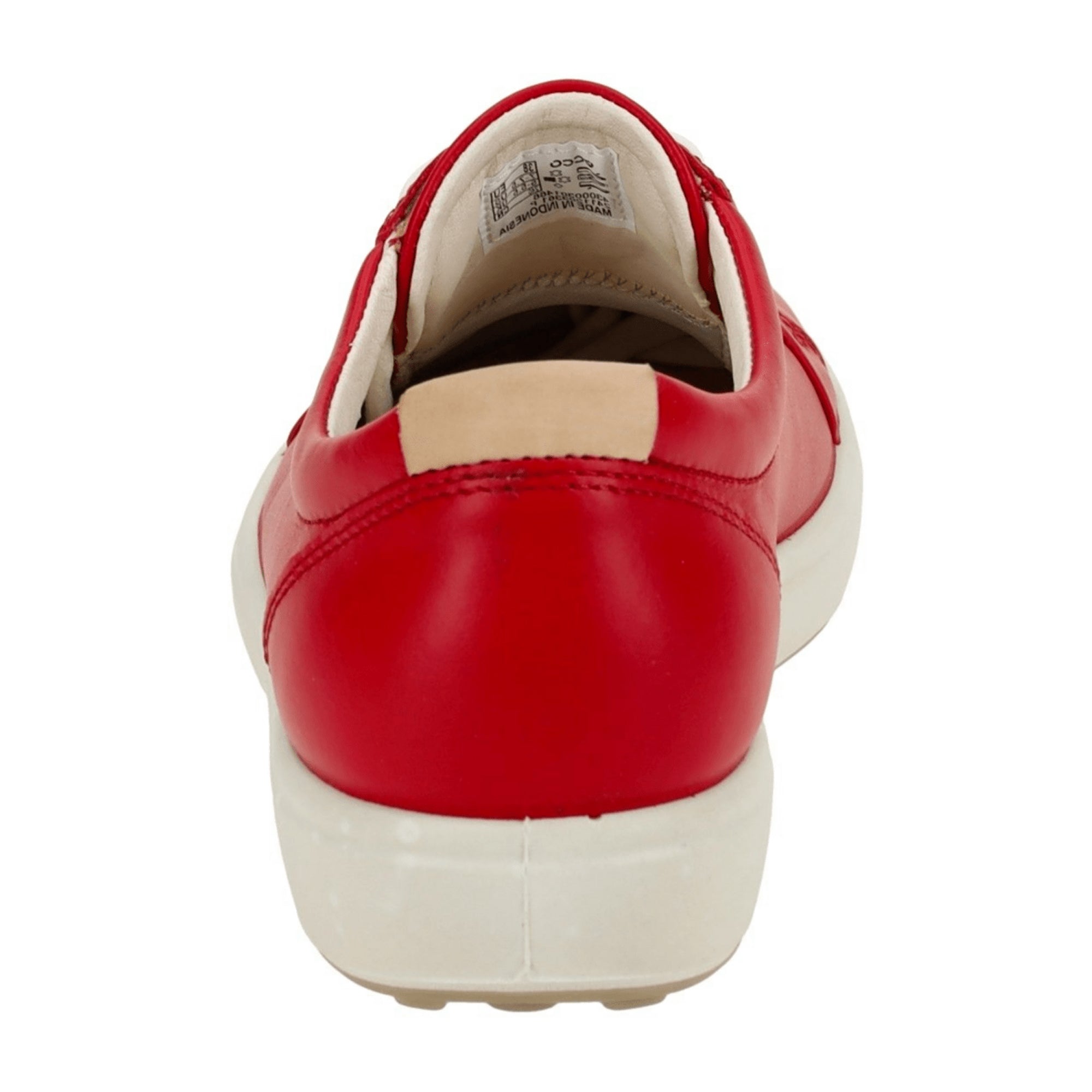 Ecco Soft 7 Women's Red Sneakers - Durable & Stylish Chili Red Casual Shoes, SKU 430003