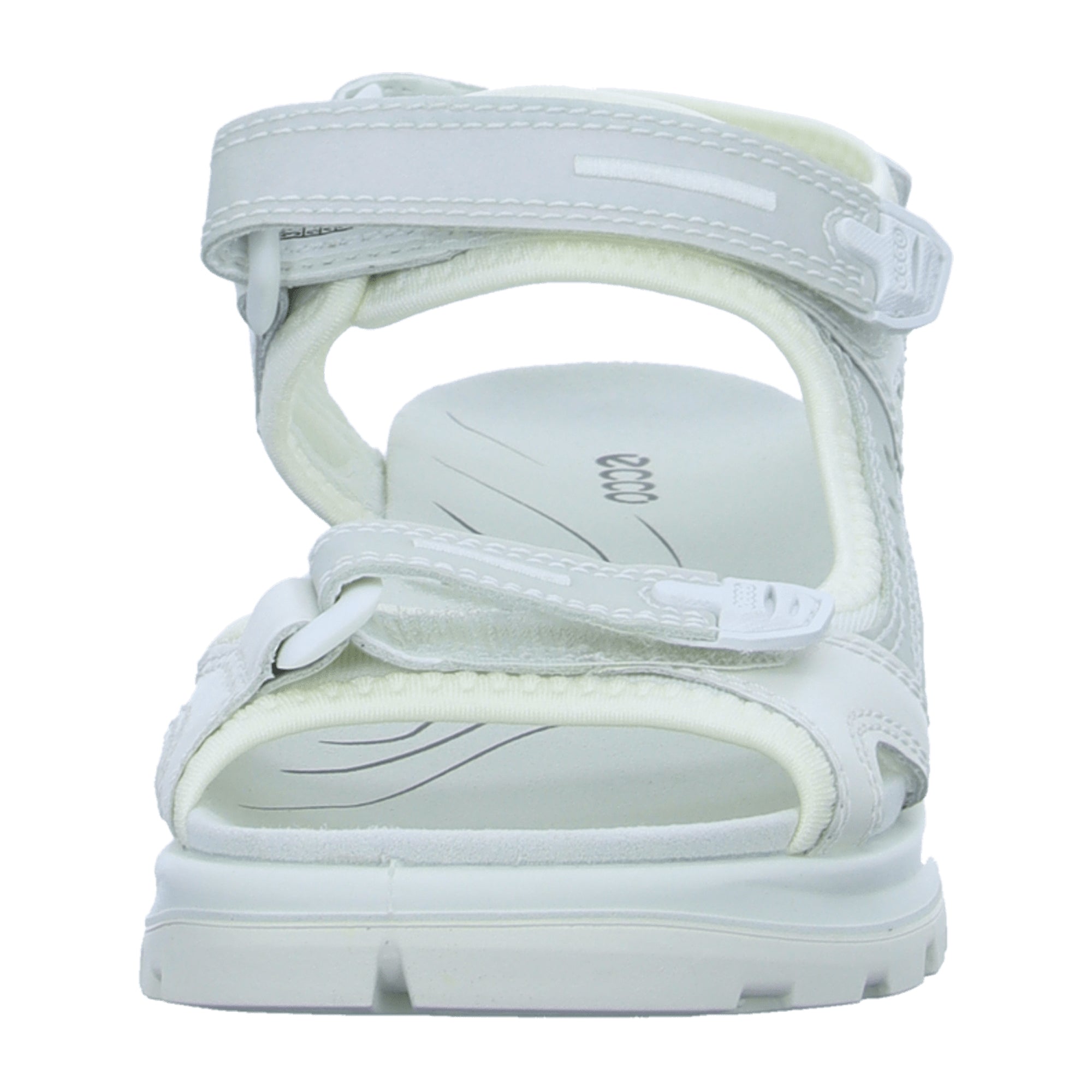 Ecco Offroad Women's White Sandals - Durable & Stylish for Active Young Adults