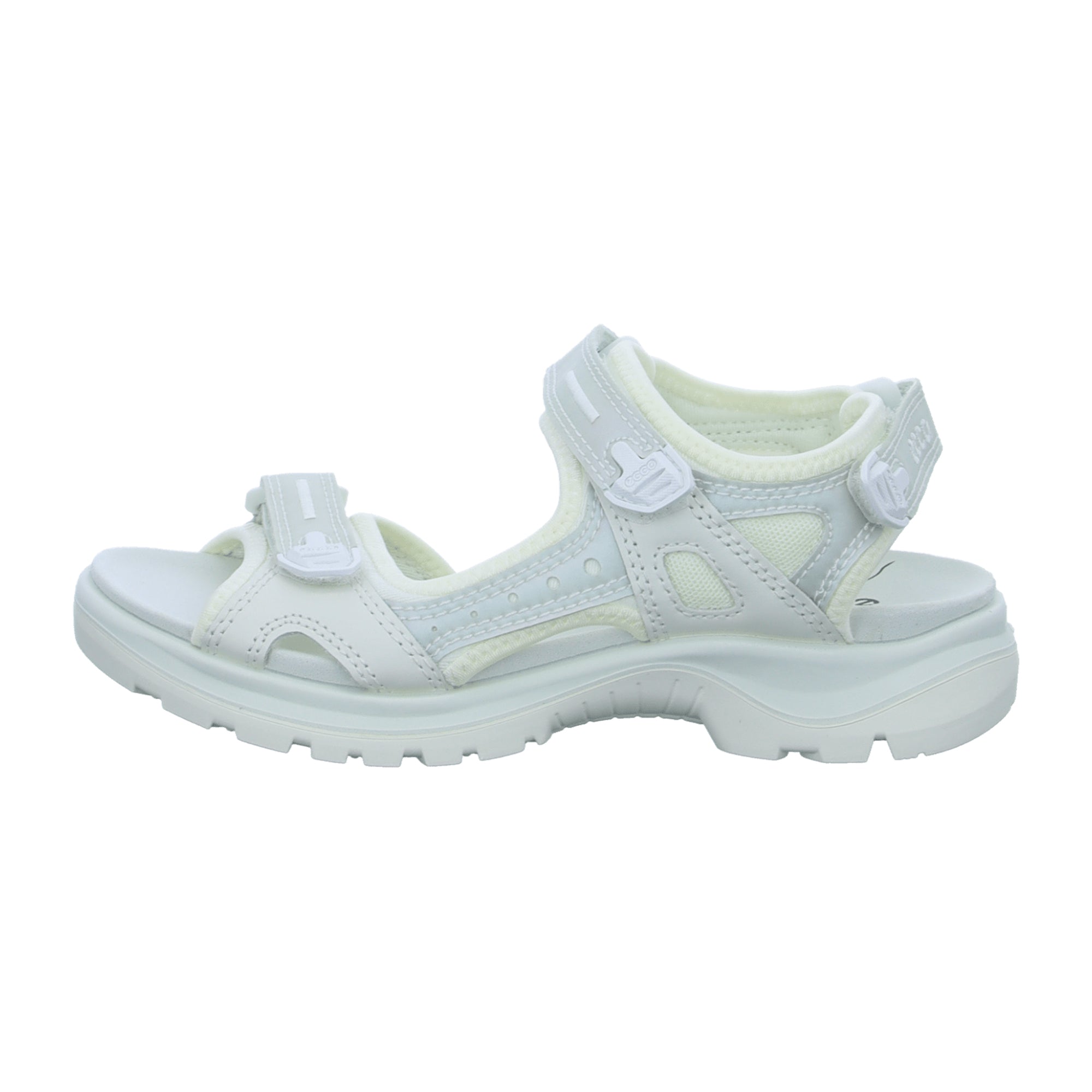 Ecco Offroad Women's White Sandals - Durable & Stylish for Active Young Adults