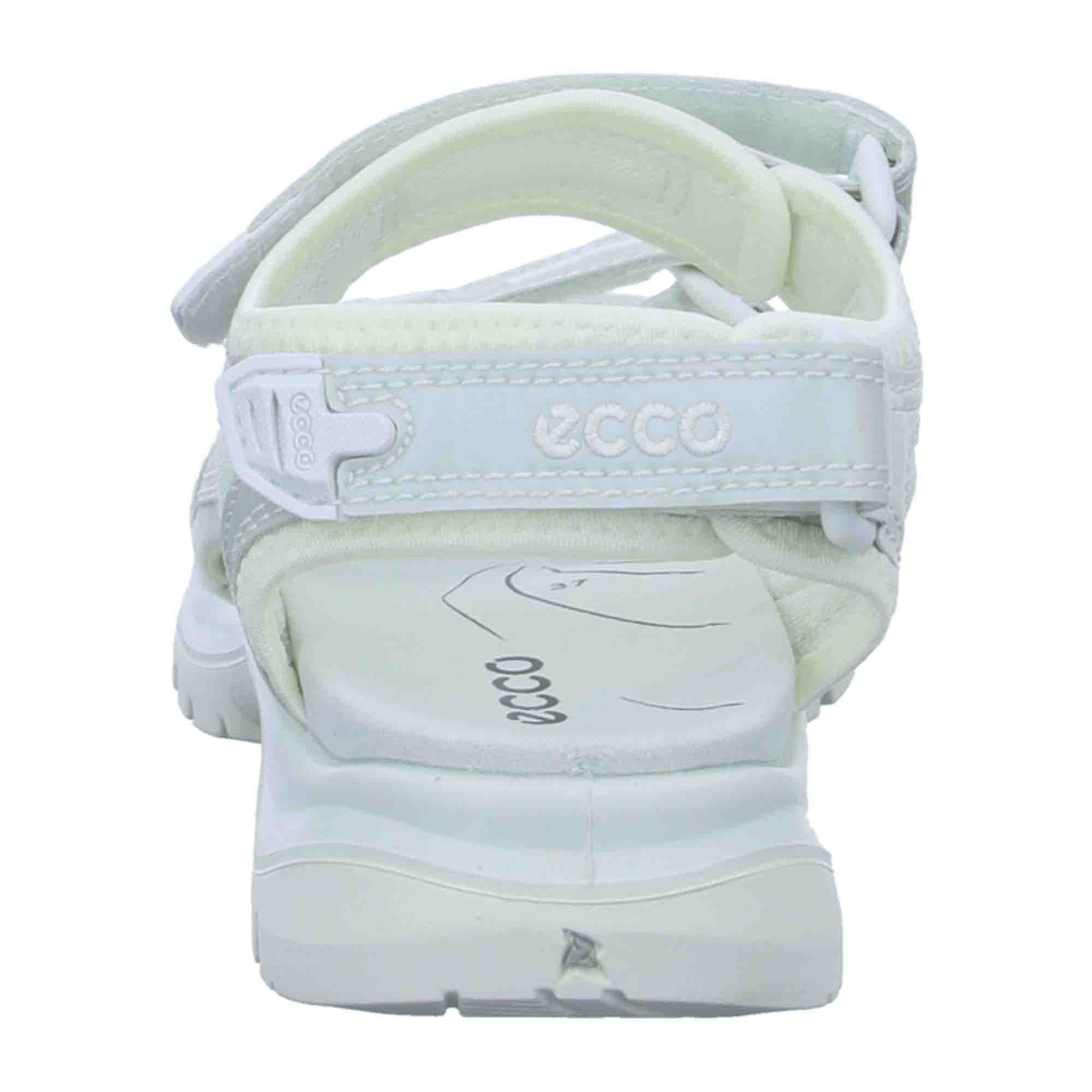 Ecco Offroad Women's White Sandals - Durable & Stylish for Active Young Adults