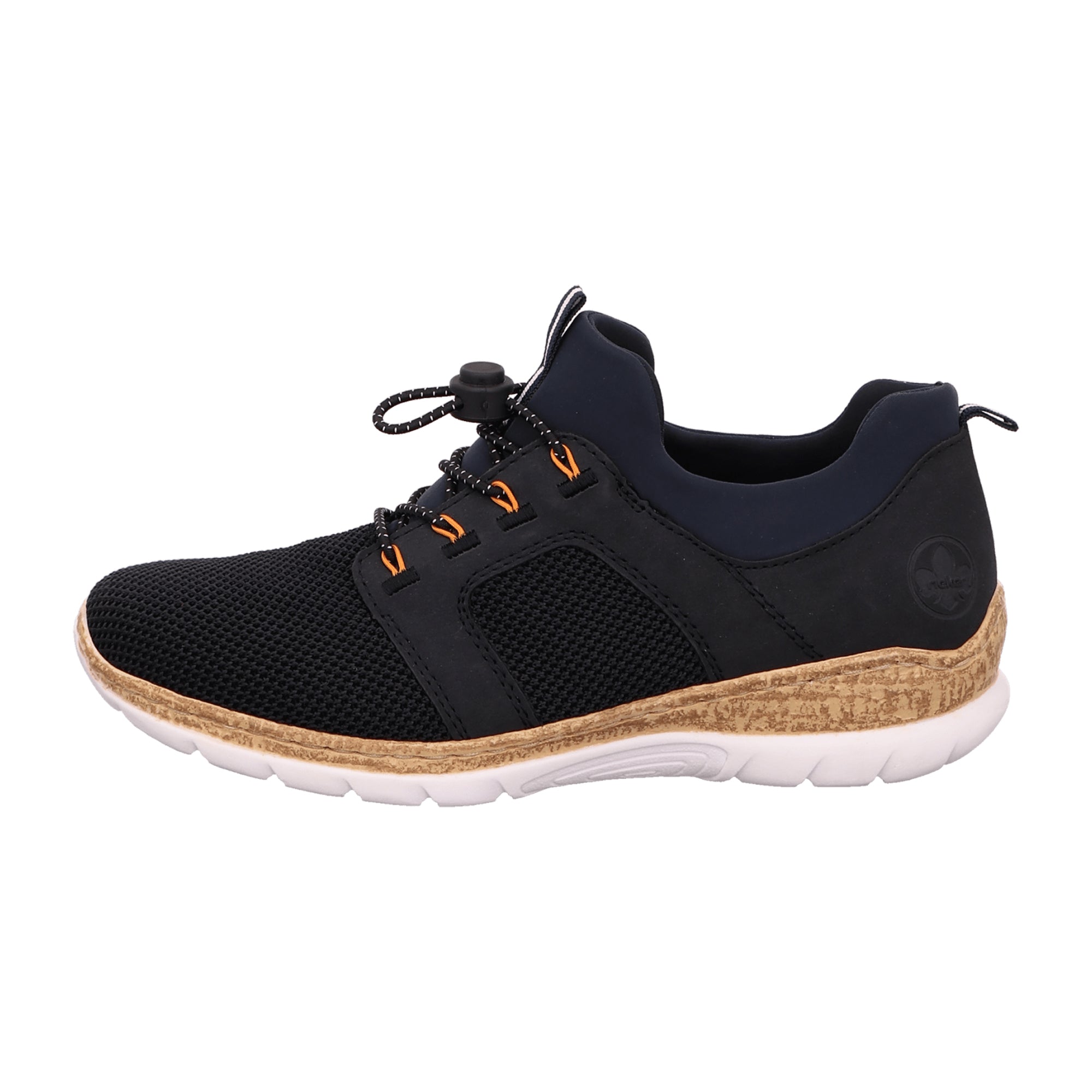 Rieker Knittech Blue Slip-On Shoes for Women
