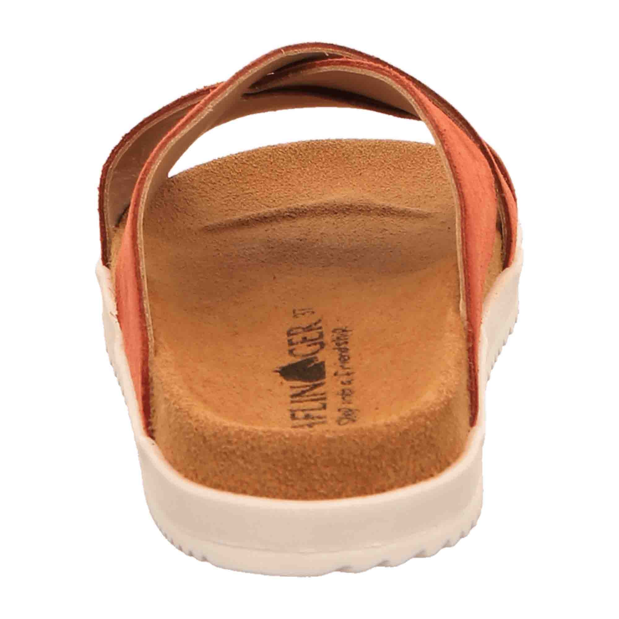 Haflinger 866008 Women's Orange Comfort Slippers - Stylish & Durable