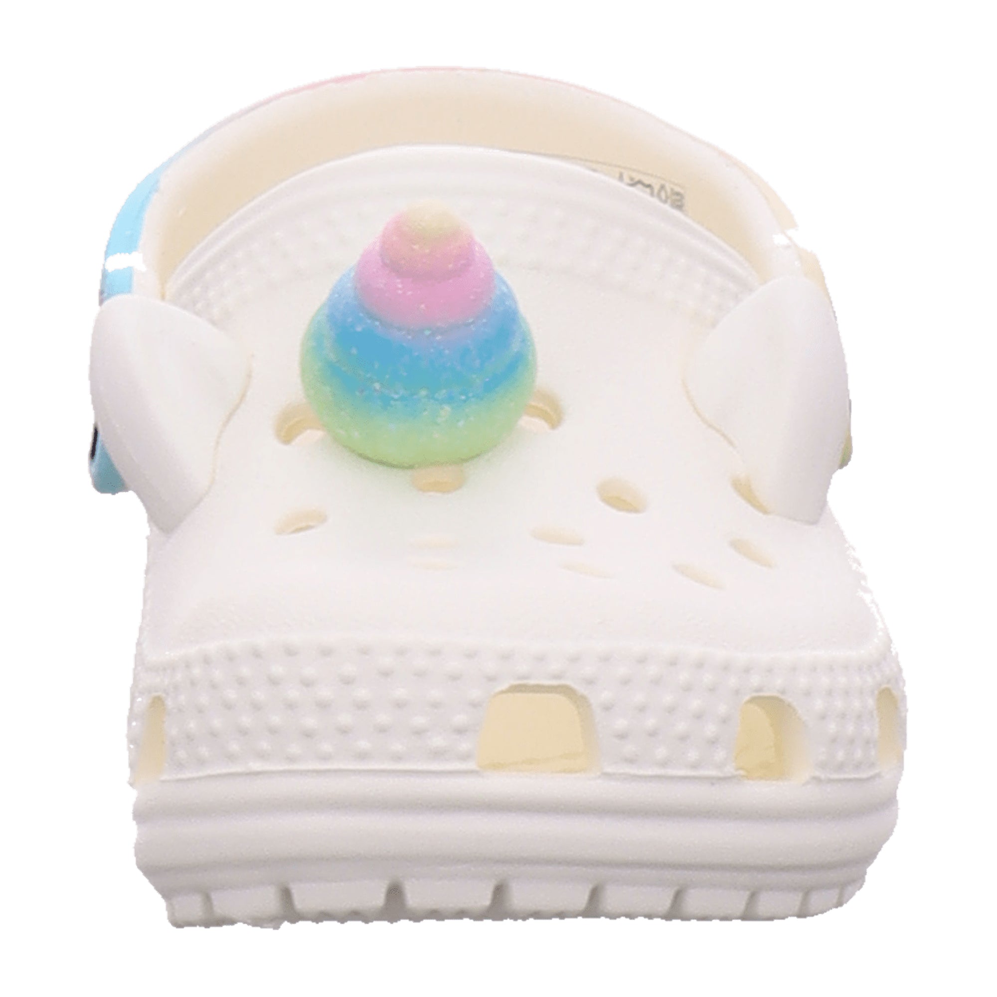 Crocs Classic Rainbow Kids Clogs - Stylish & Durable White