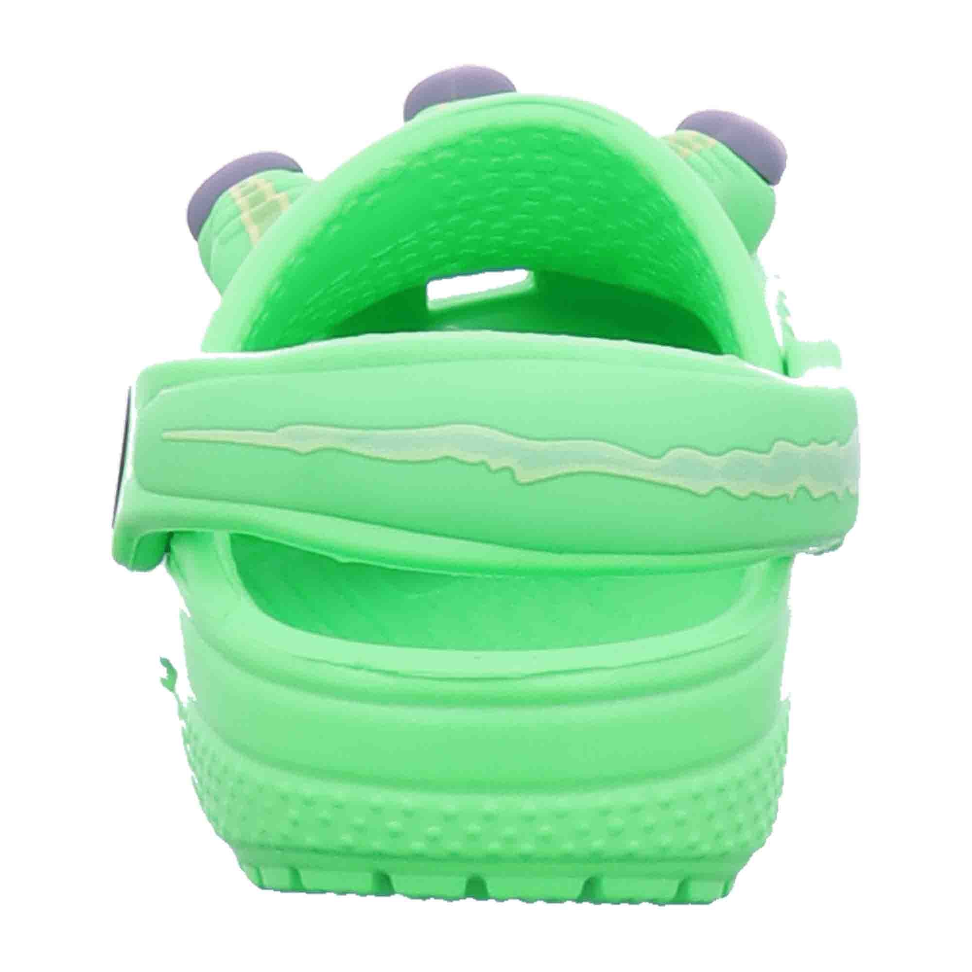 Crocs Classic 'I Am Dinosaur' Kids Clogs, Vibrant Green
