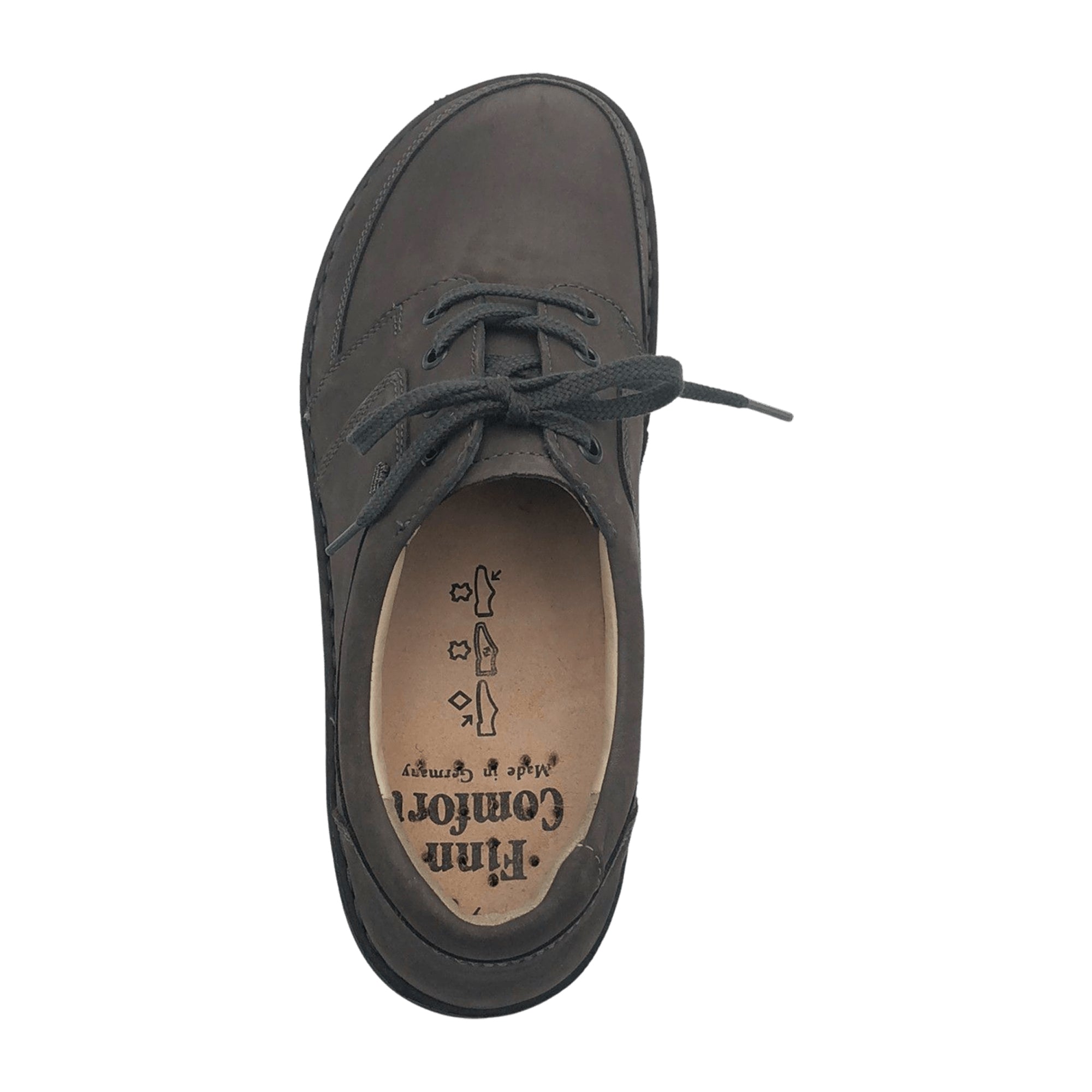 Finn Comfort Norwich Men’s Brown Leather Shoes - Stylish & Durable