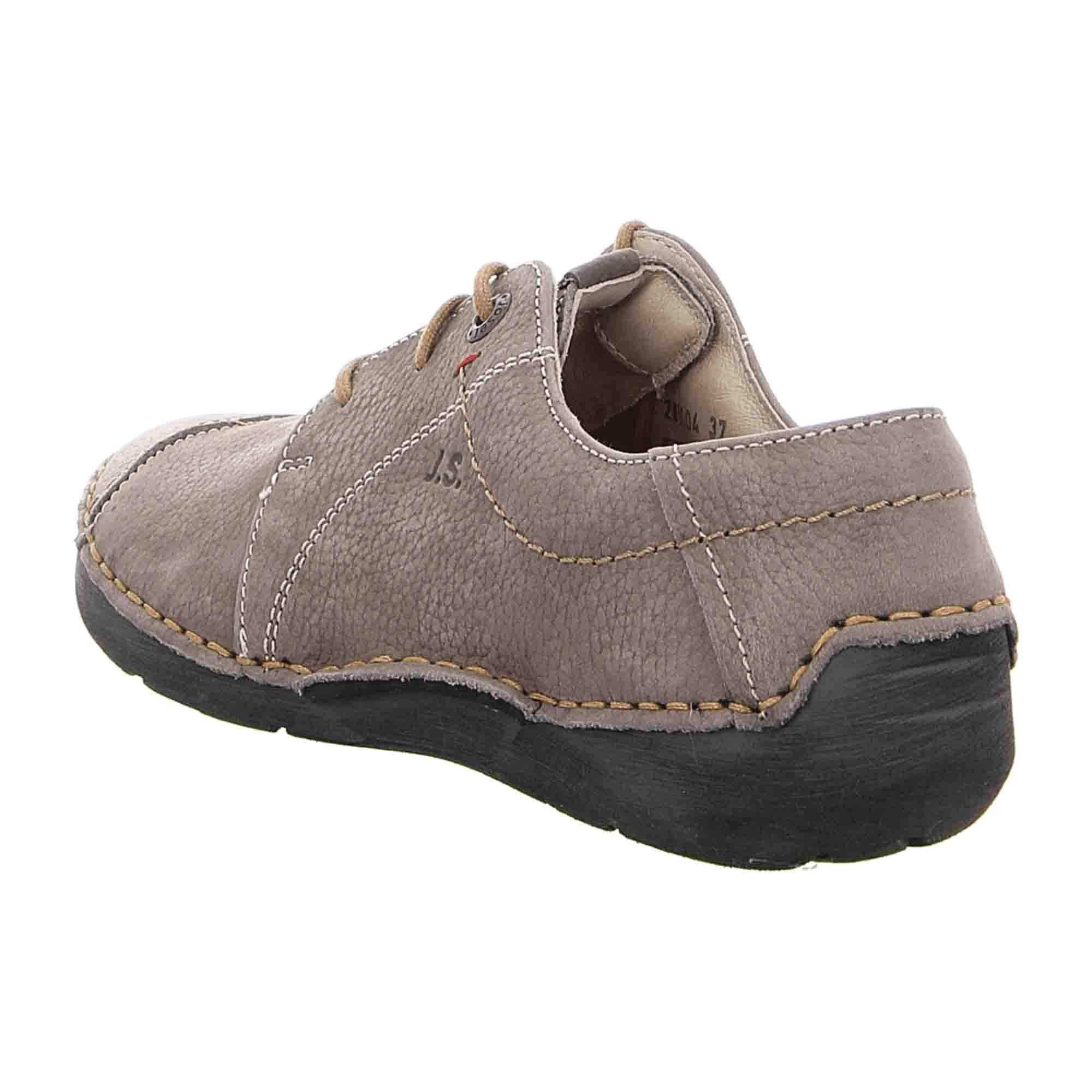 Josef Seibel Comfortable Lace-Up Shoes for Women in Grey