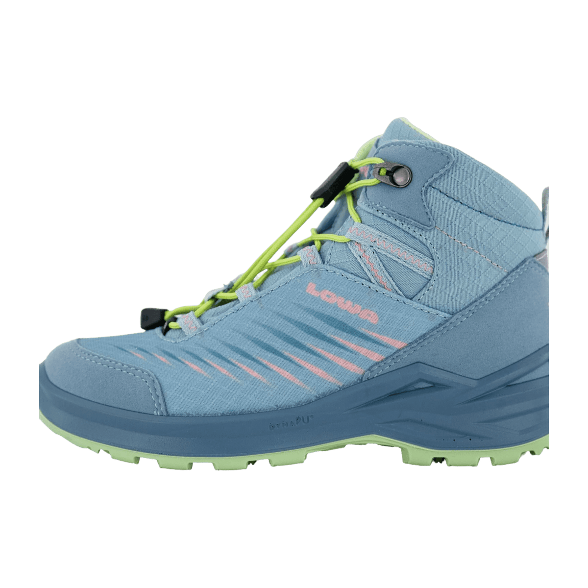 LOWA ZIRROX II GTX MID JR Kids Waterproof Trekking Boots Arktis Mint