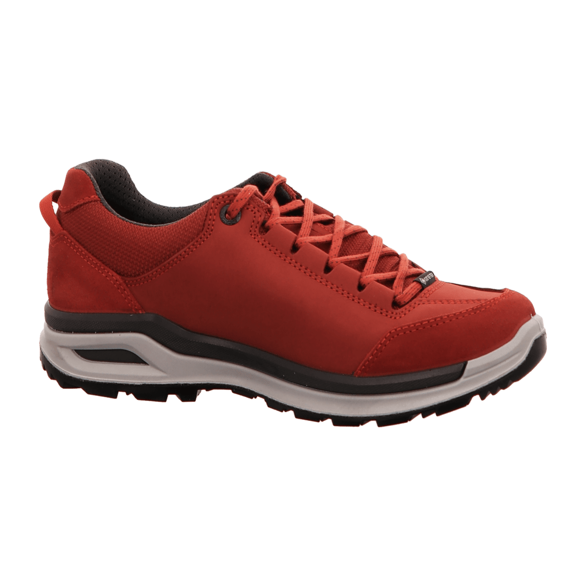 LOWA ASCONA GTX LO Women's Low Hiking Shoes Red Leather