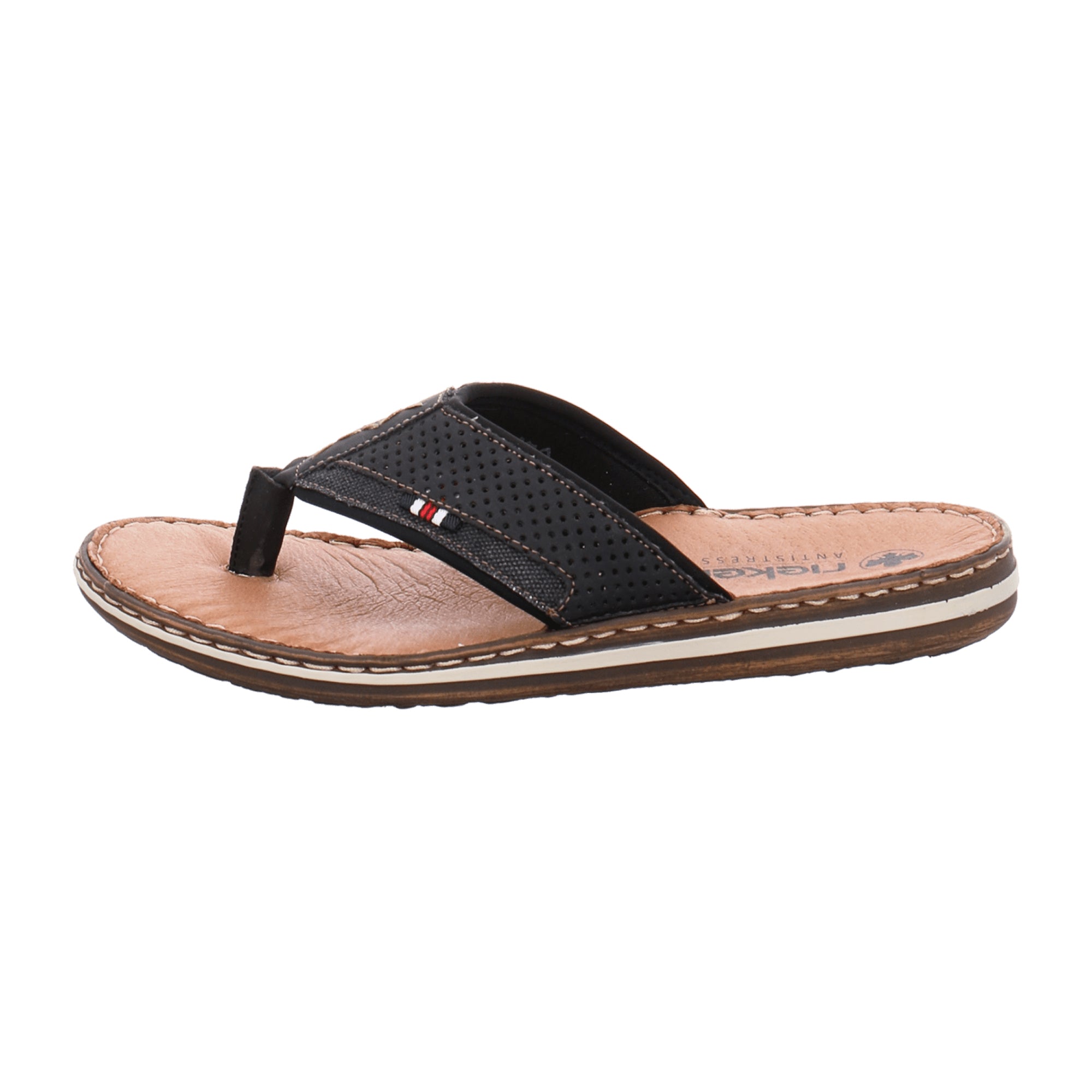 Rieker 2108400 Men's Black Shoes Easy Care with Soft Brush or Damp Cloth