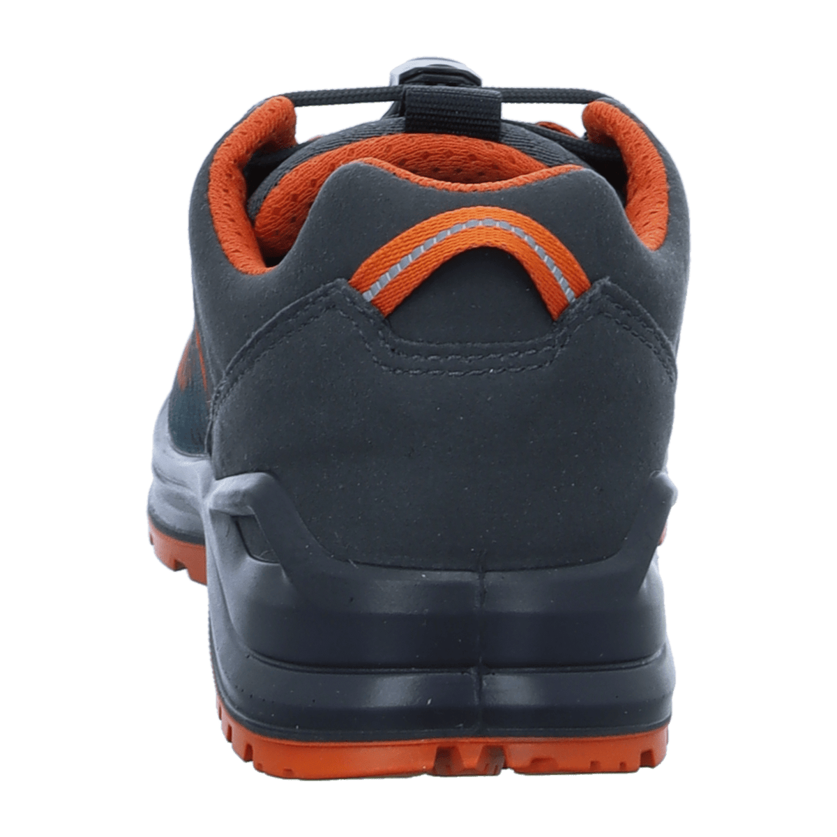 LOWA Carezza GTX Lo JR Kids Hiking Shoes - Waterproof Anthracite Orange
