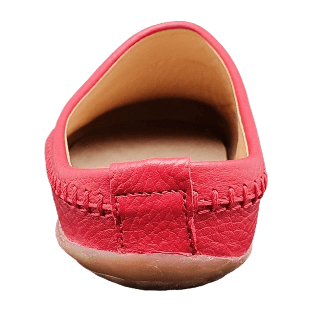 Haflinger Everest Softi Women's Leather Mules Red