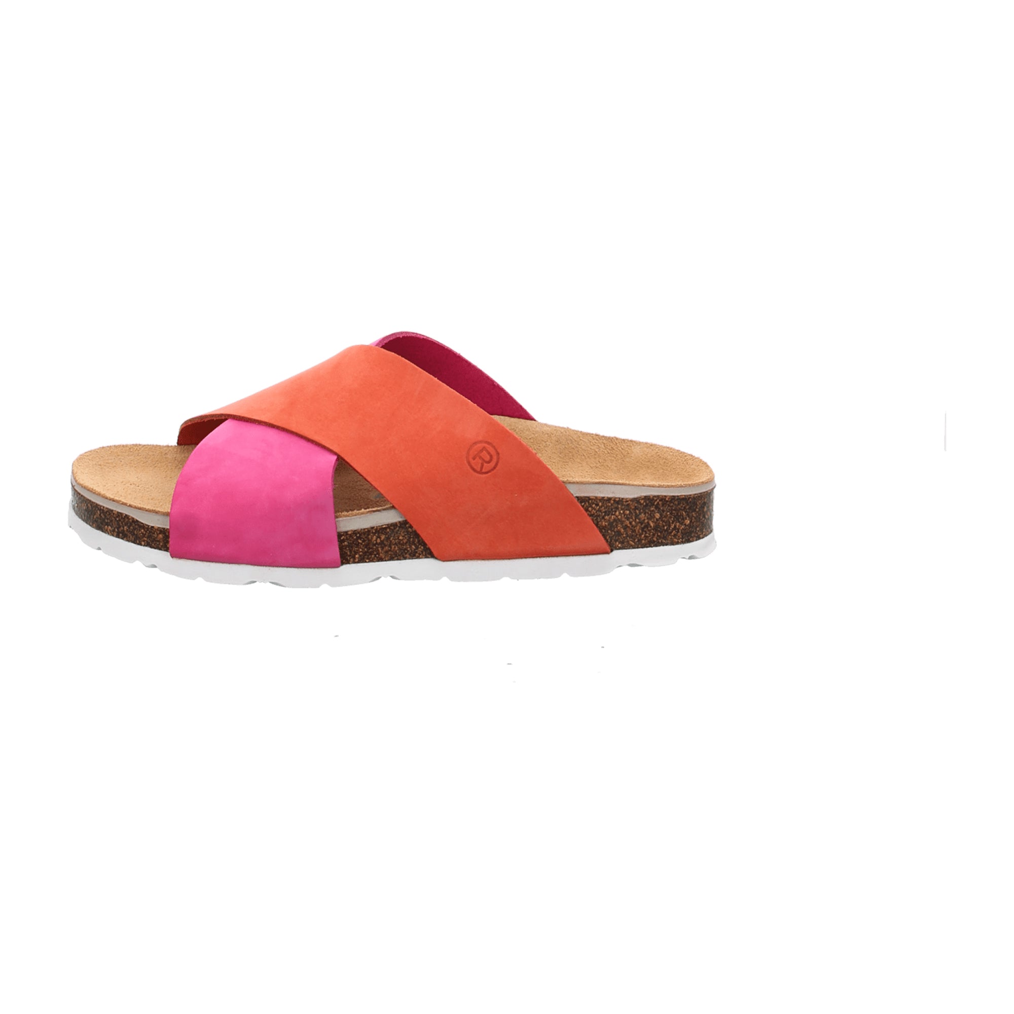 Rohde Classic Orange Slip-On Sandals for Women