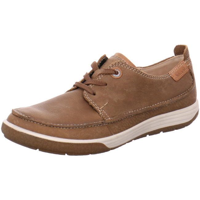 Ecco comfortable lace-up shoes for women brown - Bartel-Shop