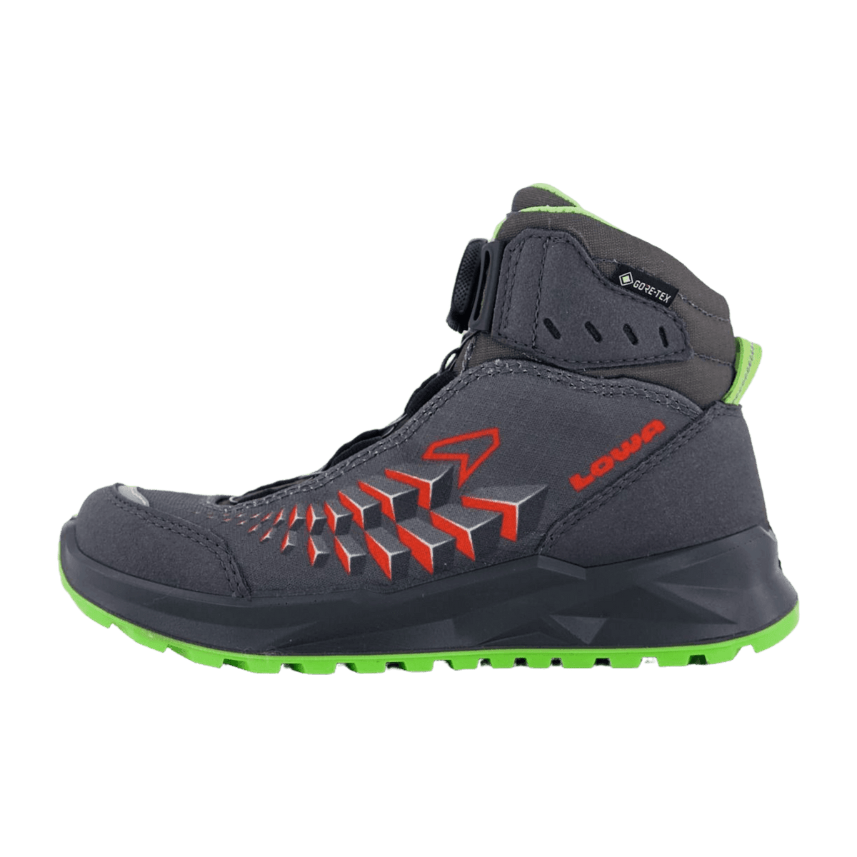 LOWA Ferrox GTX Mid JR Boots - Waterproof Black Honey Unisex