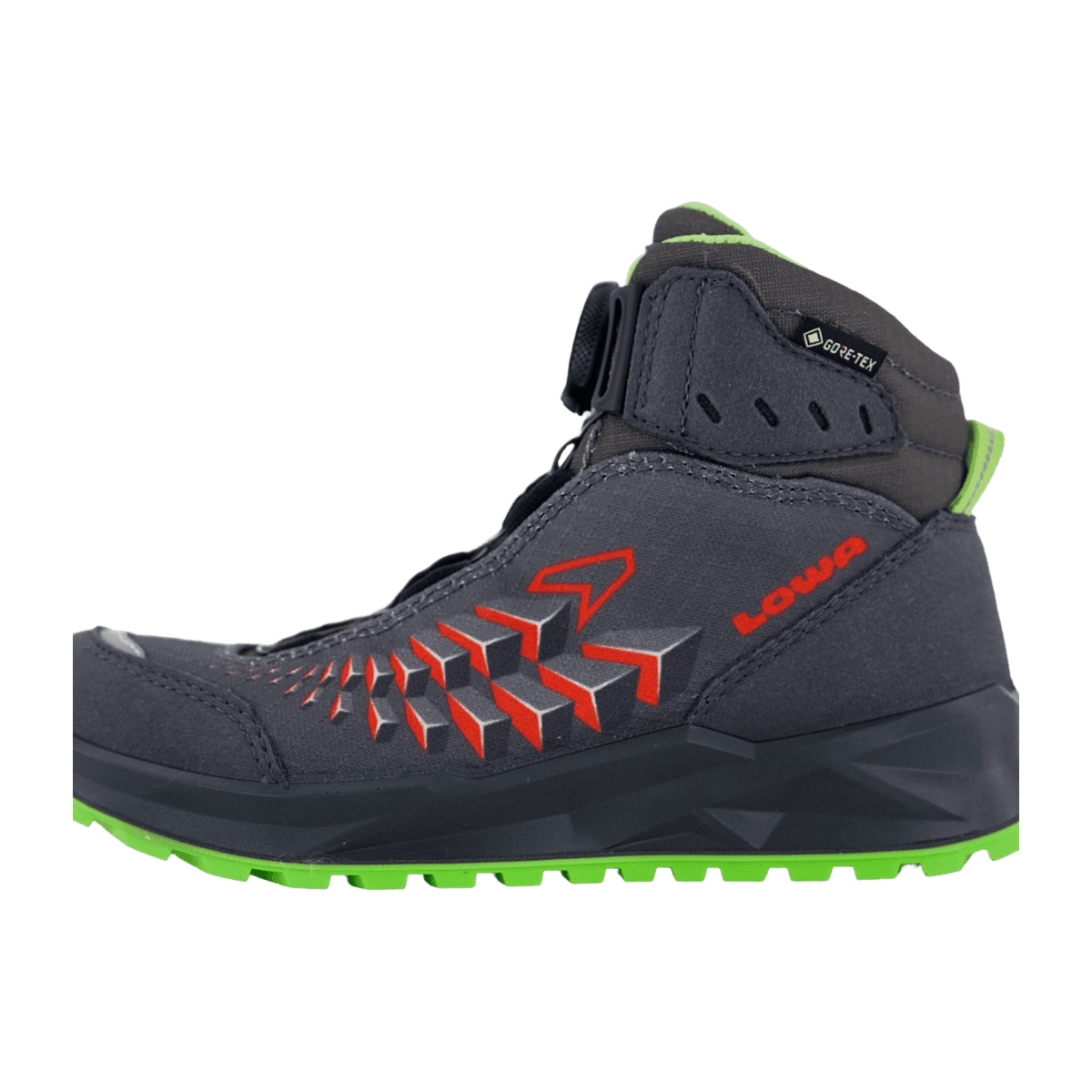 LOWA Ferrox GTX Mid JR Boots - Waterproof Black Honey Unisex